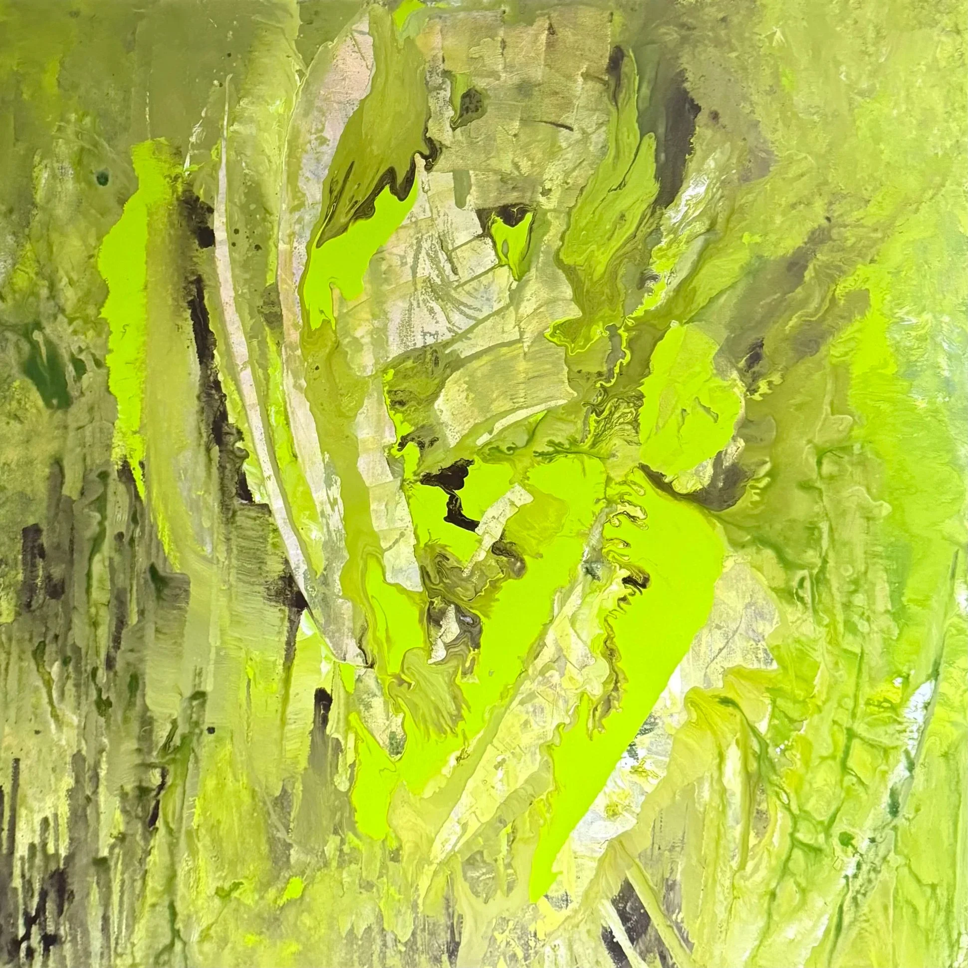 Insistent Spring 
 42 x 54 – Acrylic 
 $4,000