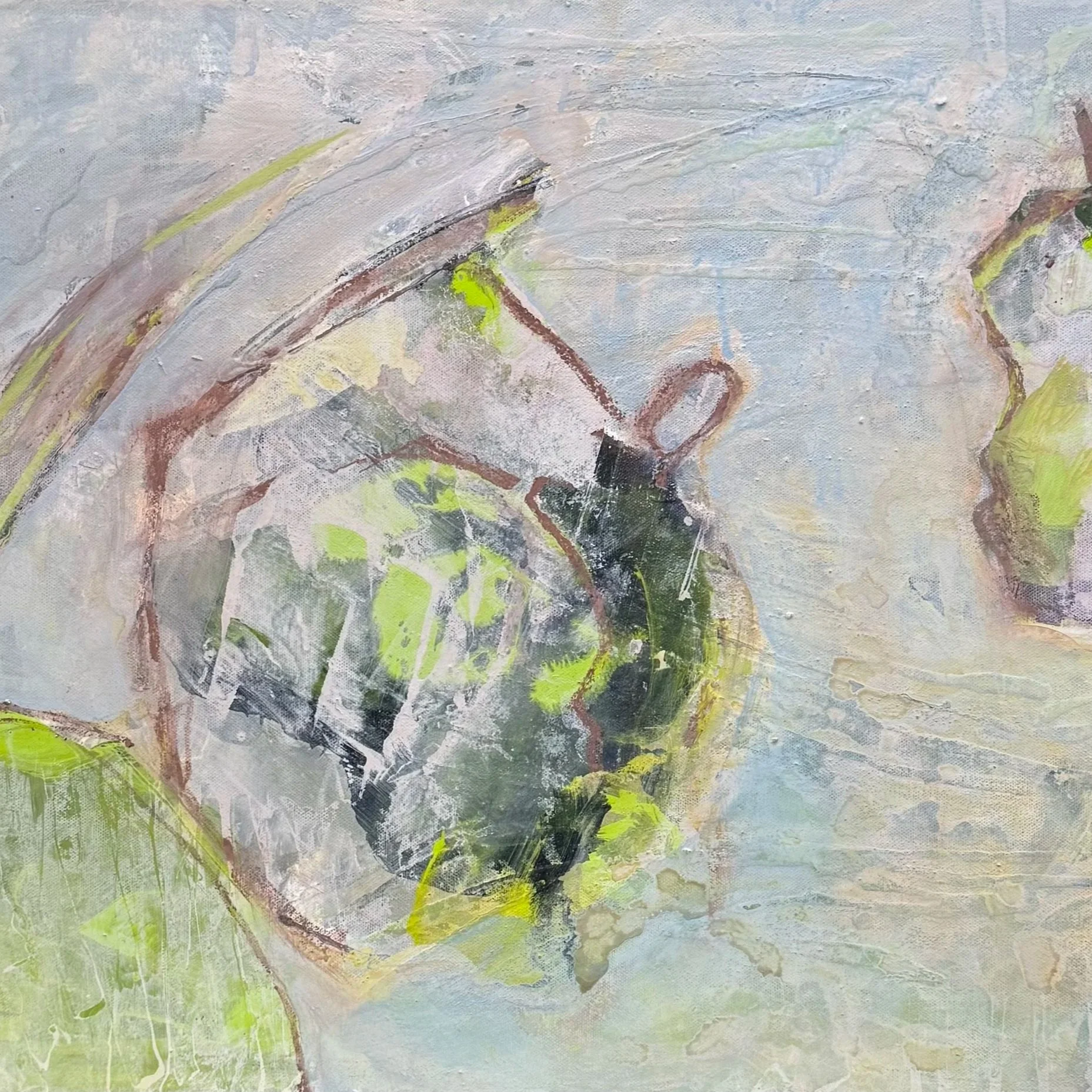 Still Life With Apples
 18 x 24 - Acrylic