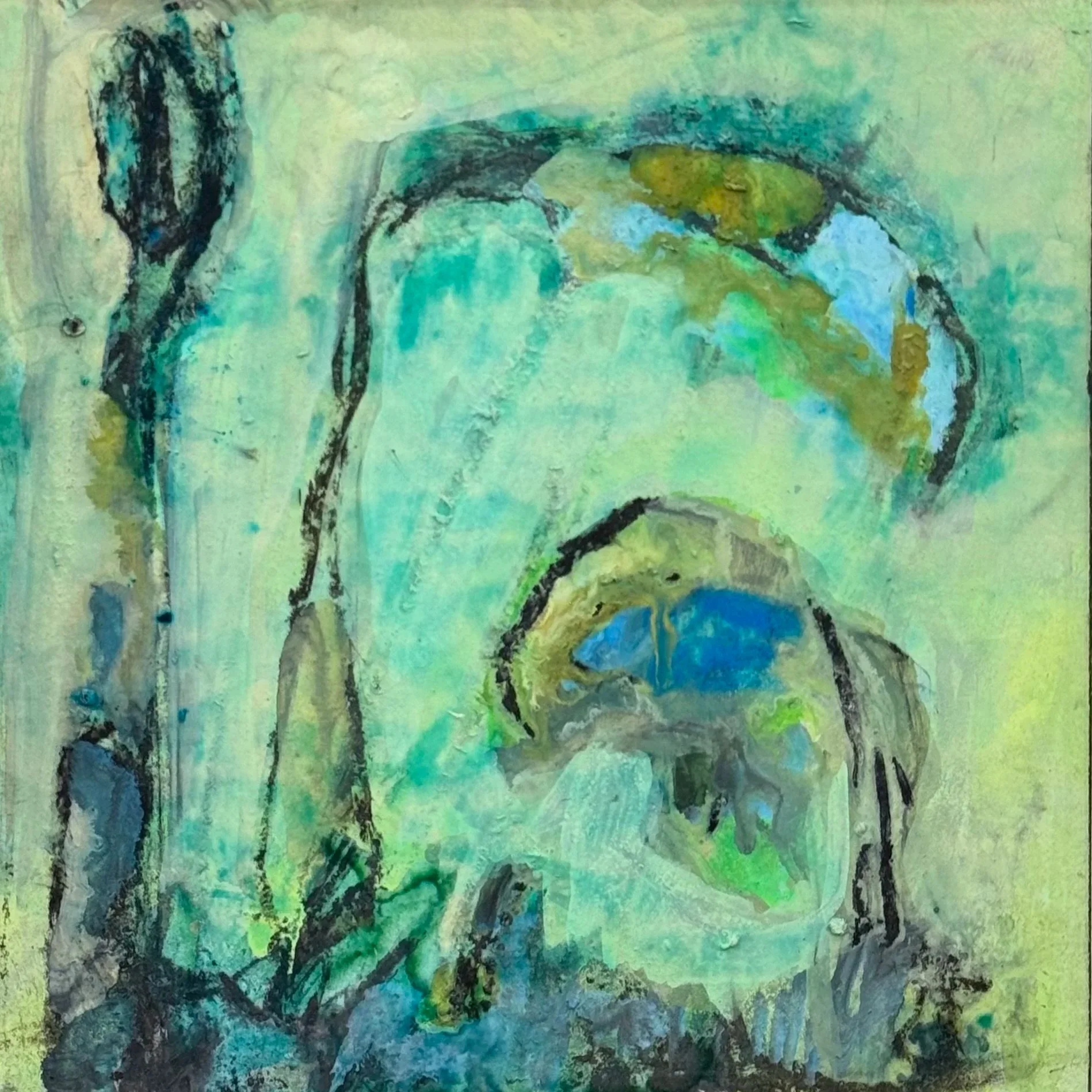 Seed Pods
 8 x 8 - Acrylic and Ink