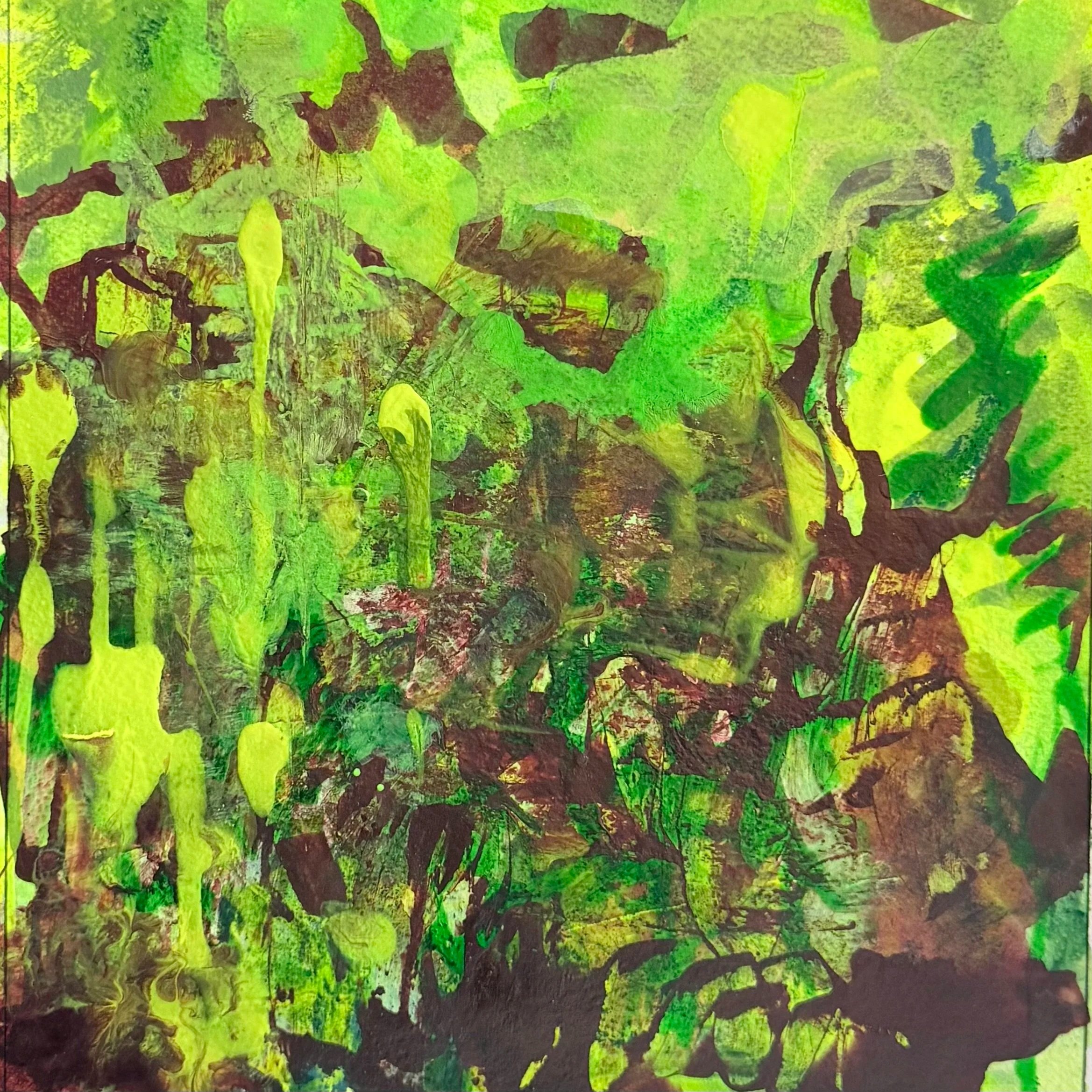 Enchanted Forest
 10 x 8 - Acrylic and Ink