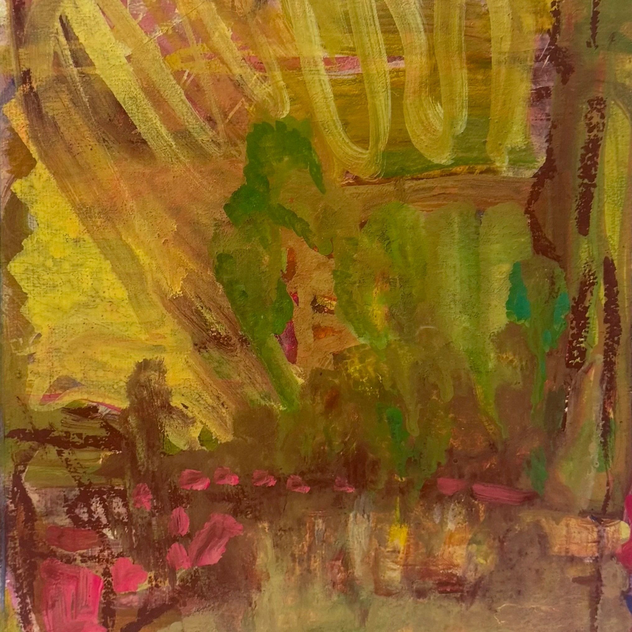 That First Year In New York
 10 x 8 - Acrylic and Pastel