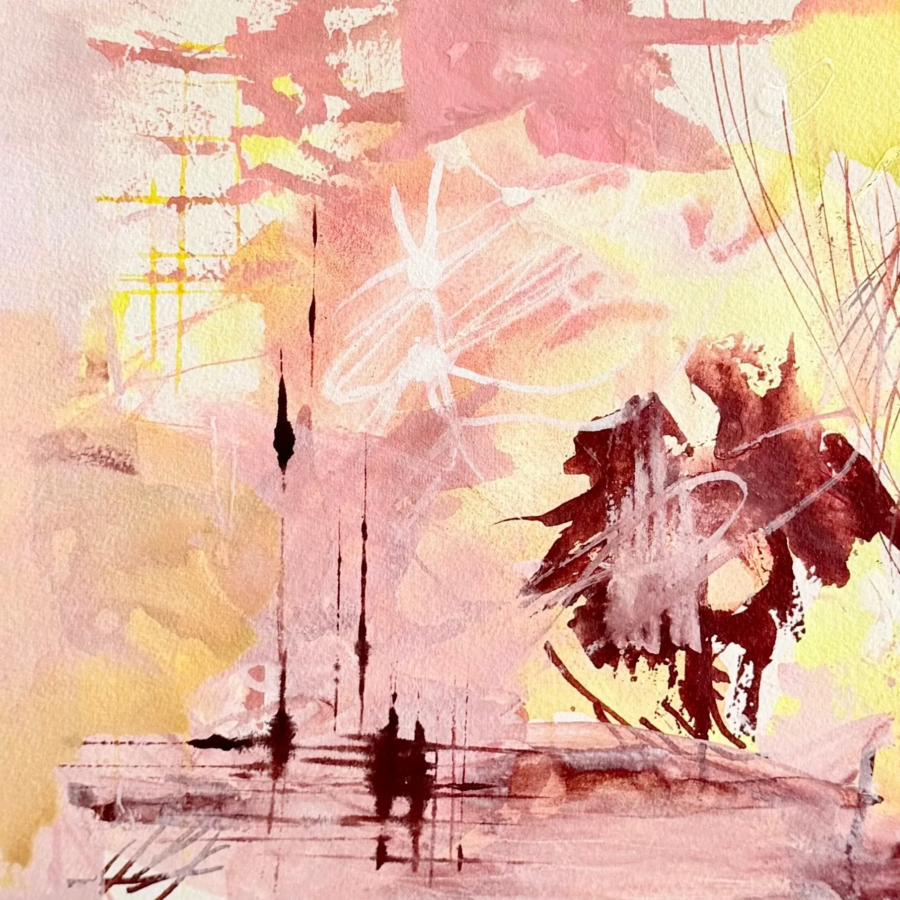 Low Country Retreat
 8 x 10 - Acrylic and Ink