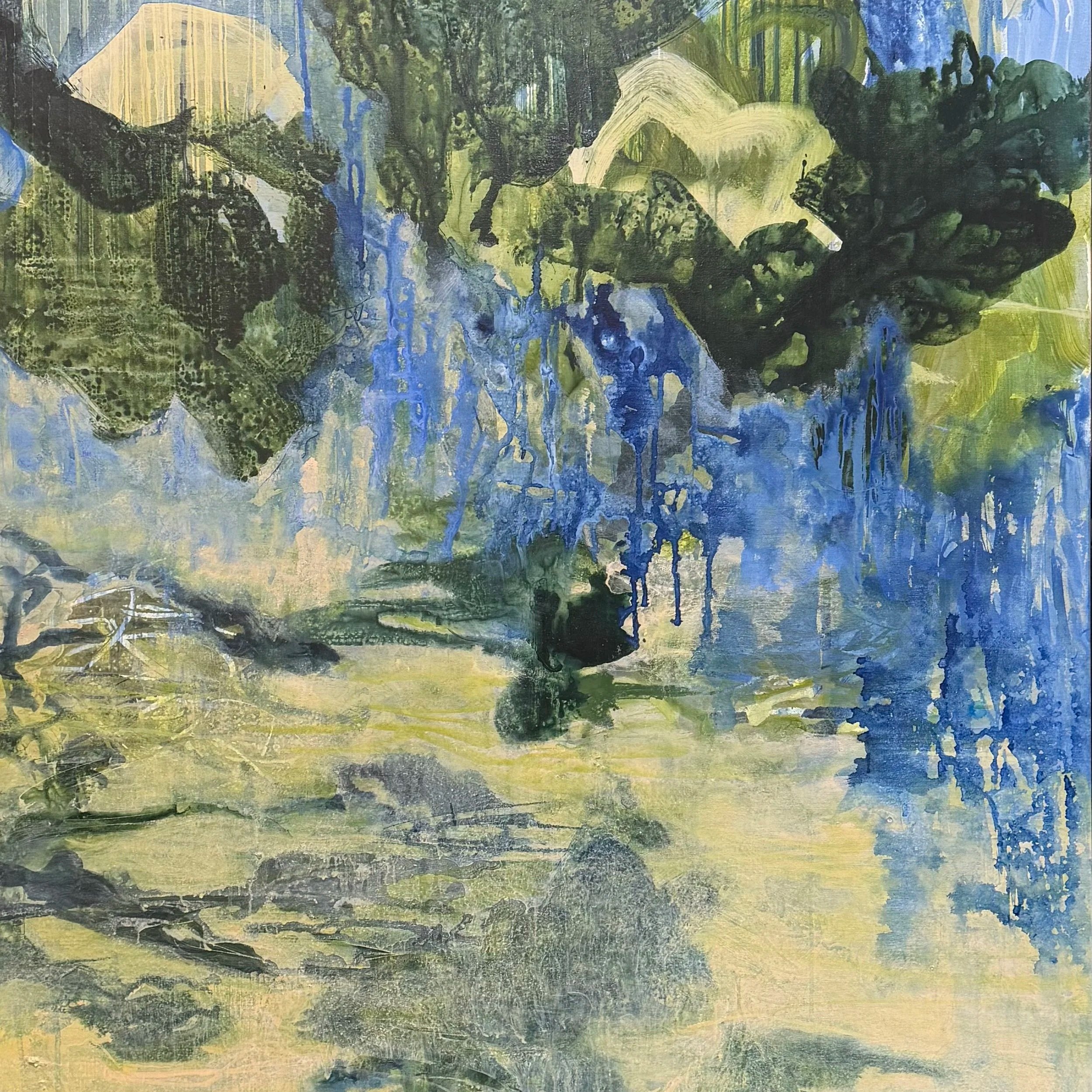 We Were Down By The River
 61 x 44 – Acrylic 