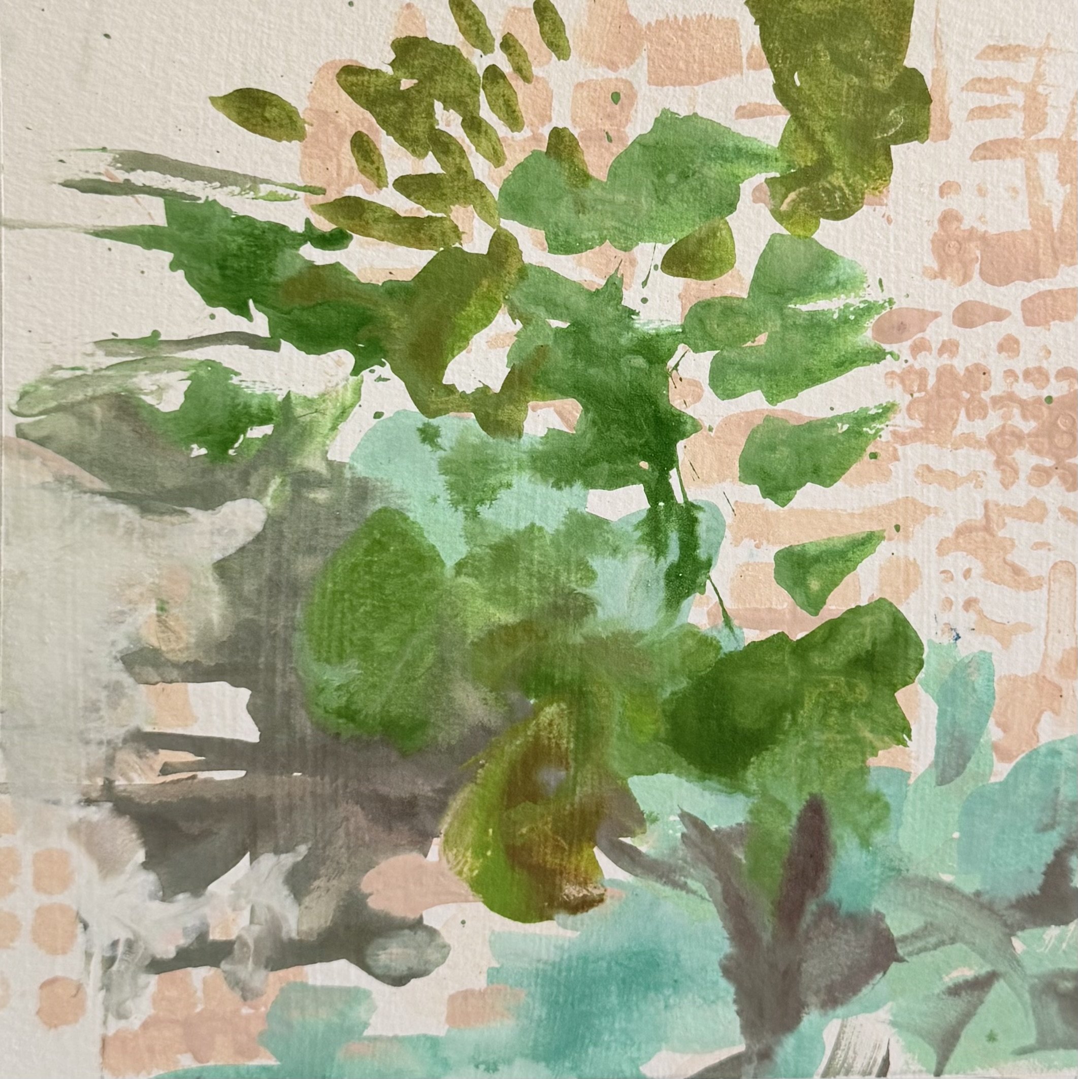 Spring Tree
 6 x 6 - Acrylic