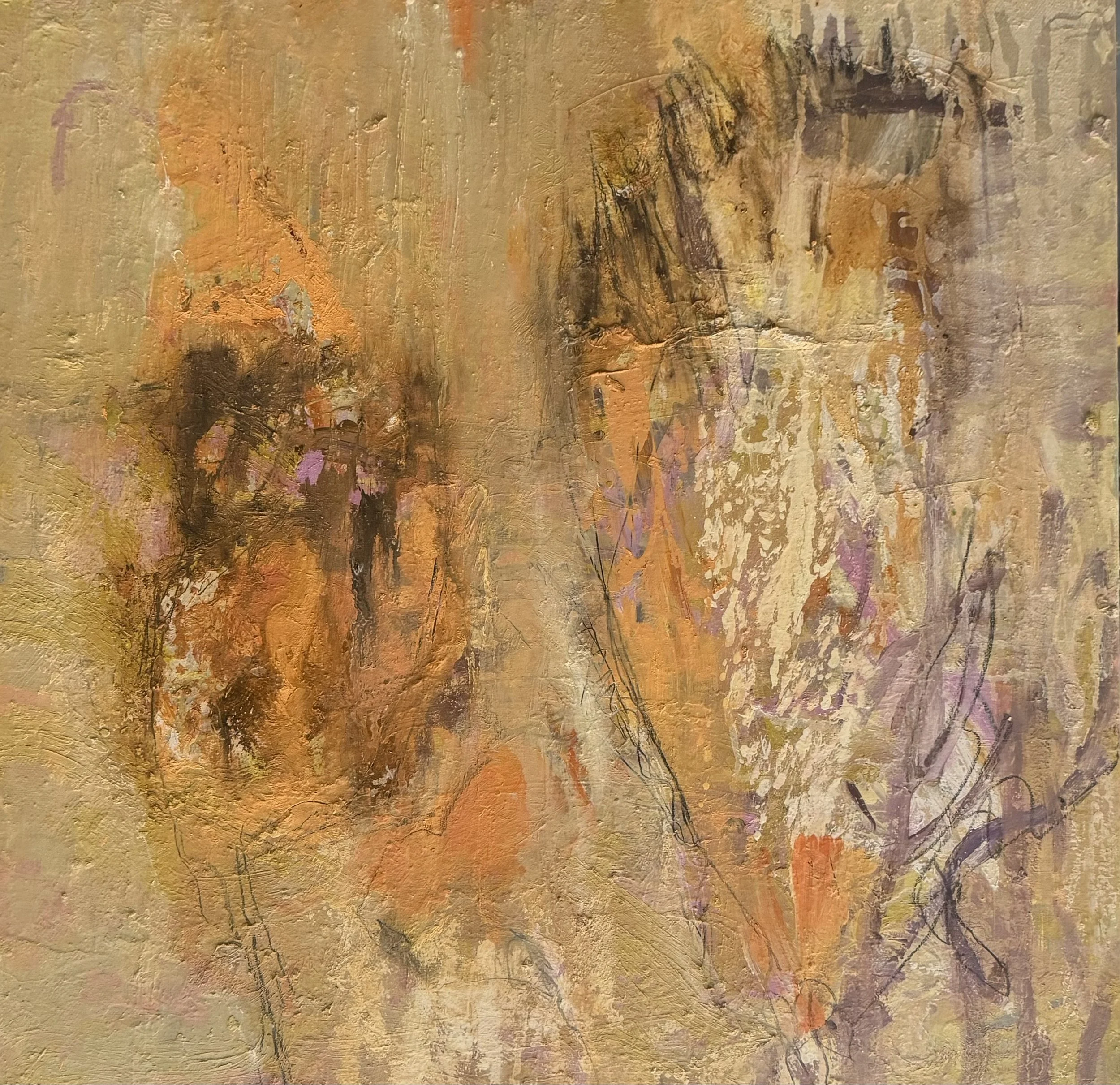October Blooms
 20 x 20 – Oil 