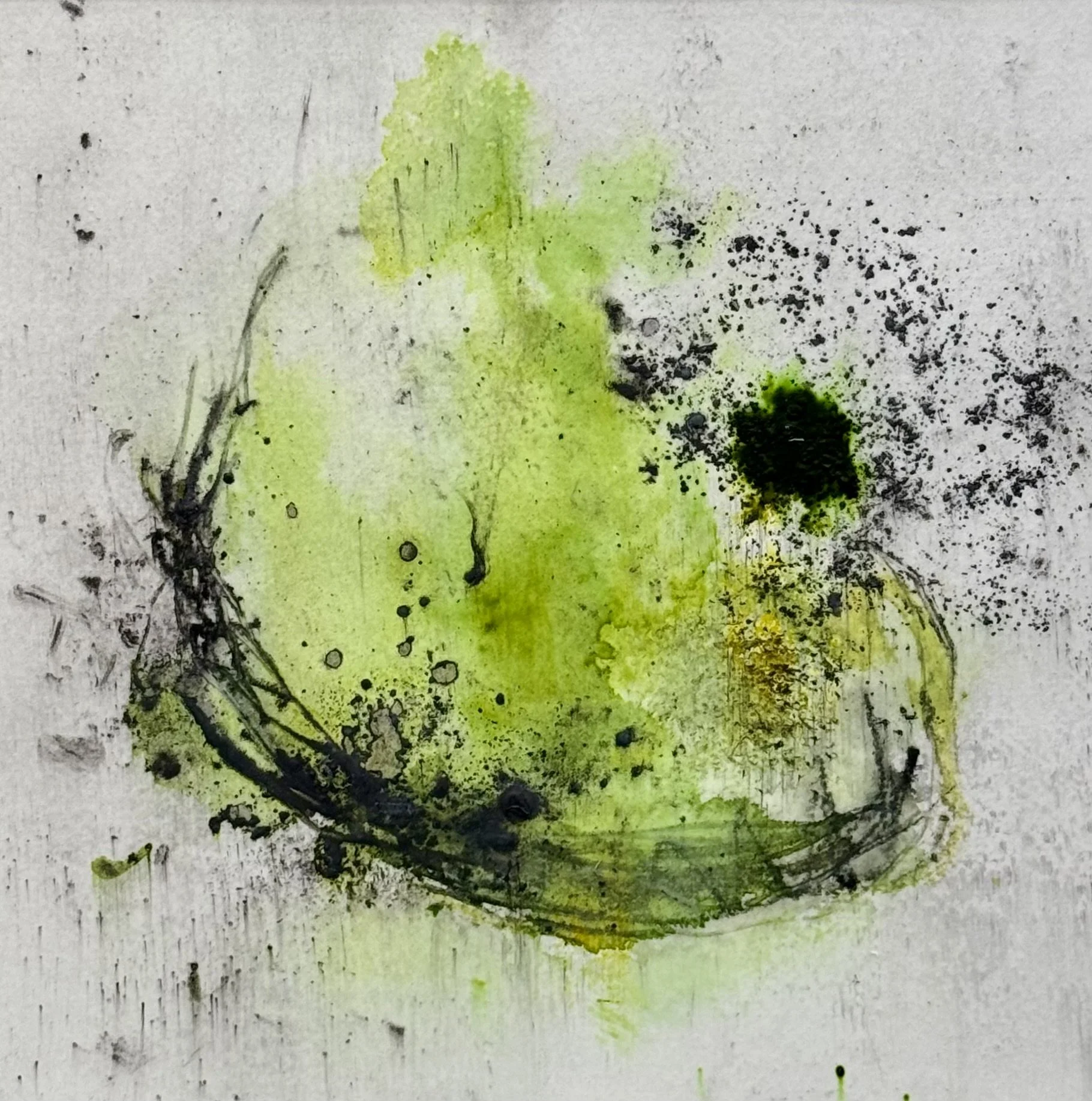 Immersion
 8 x 8 - Acrylic, Ink & Pastel