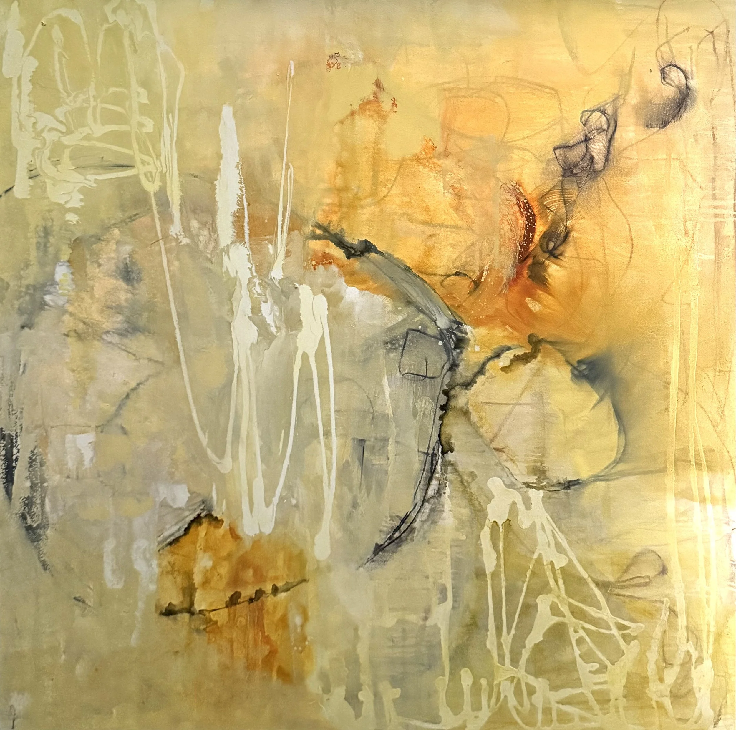 Encounter
 48 x 48 – Acrylic 