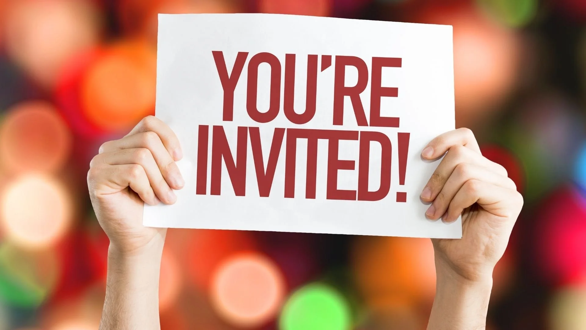 “No Ordinary INvitation”