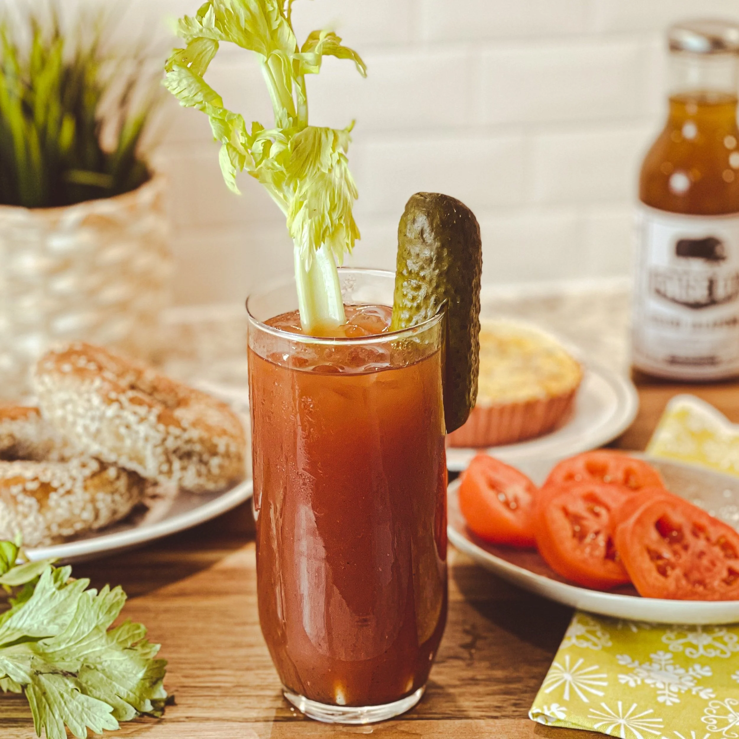 Dry January: Spicy Caesar With Jalapeno Shrub