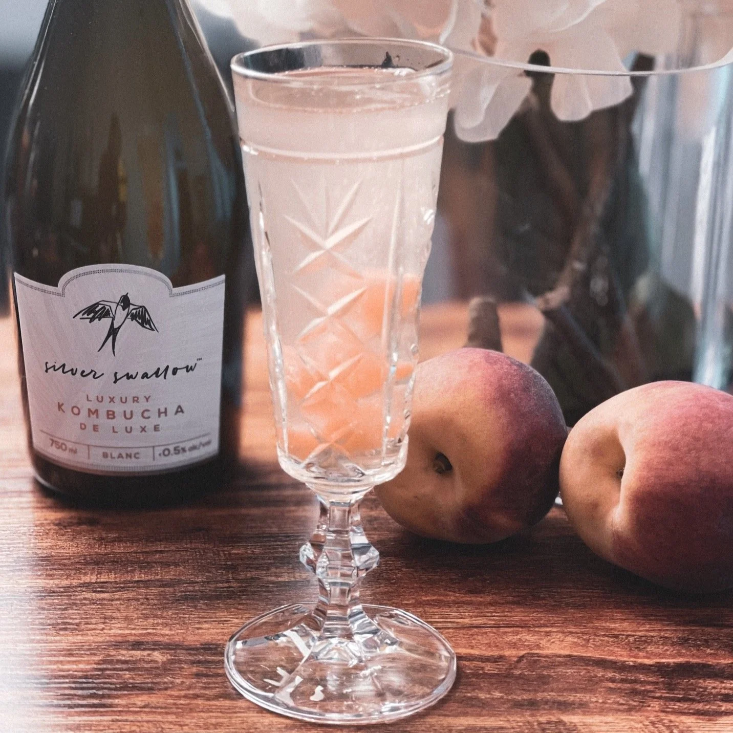 Dry January: Peaches &amp; Dreams Non Alcoholic Cocktail