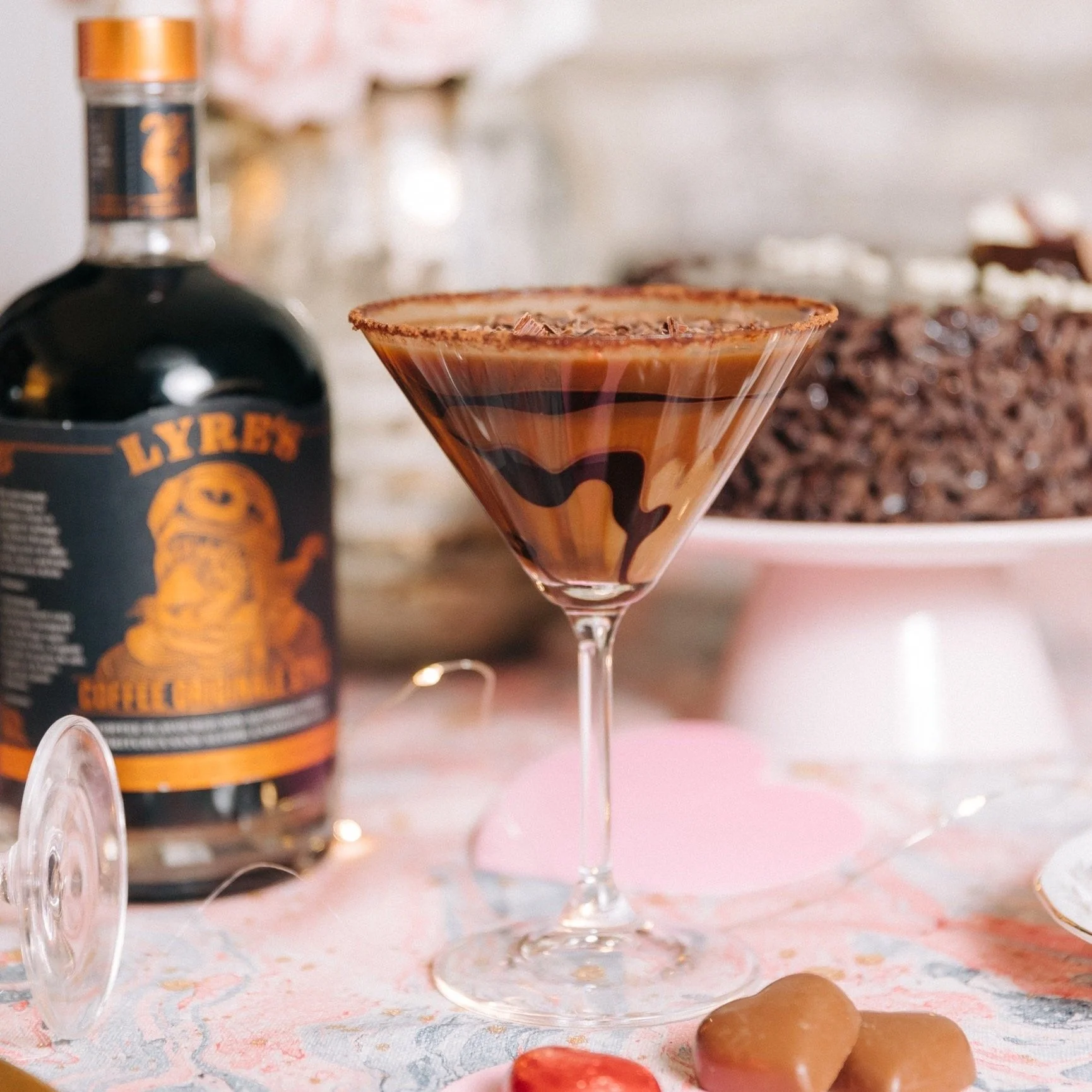 Chocolate Espresso Martini Mocktail