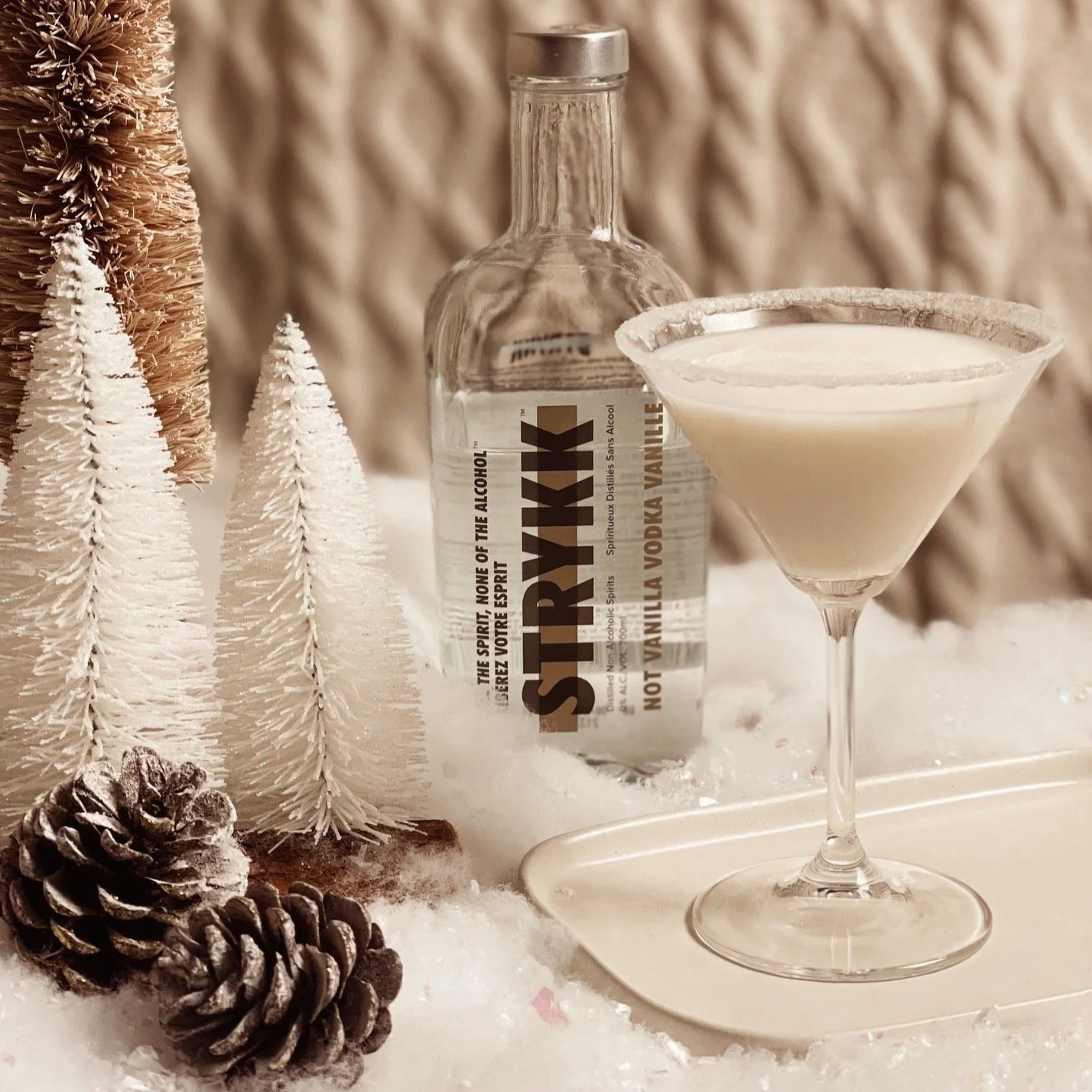 Winter Wonderland Mocktail For Christmas & The Holidays