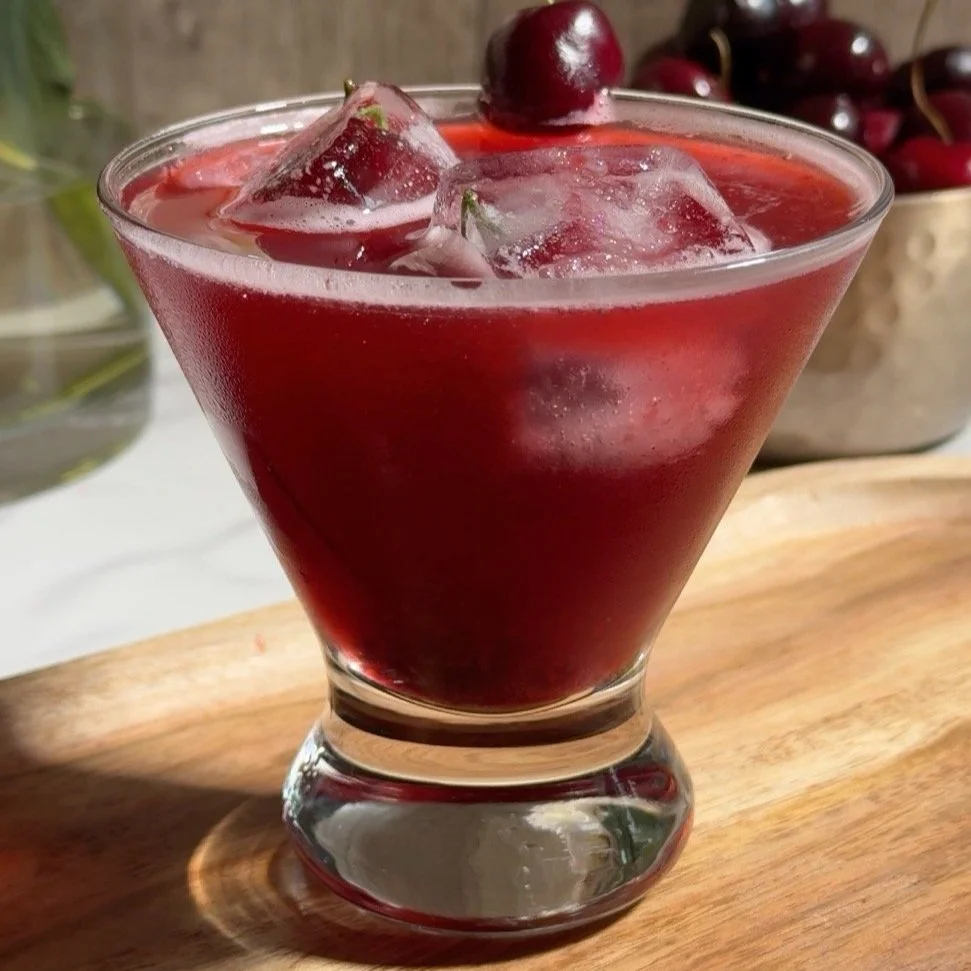Cherry No-groni Mocktail