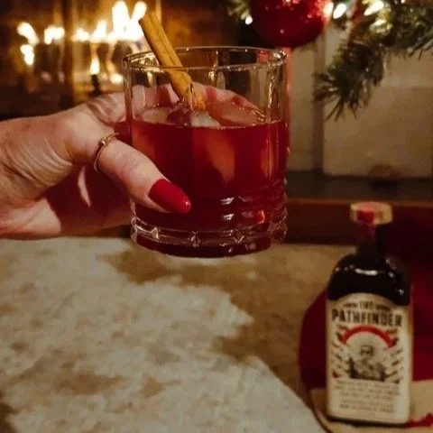 Merry Cherry Old Fashioned using The Pathfinder