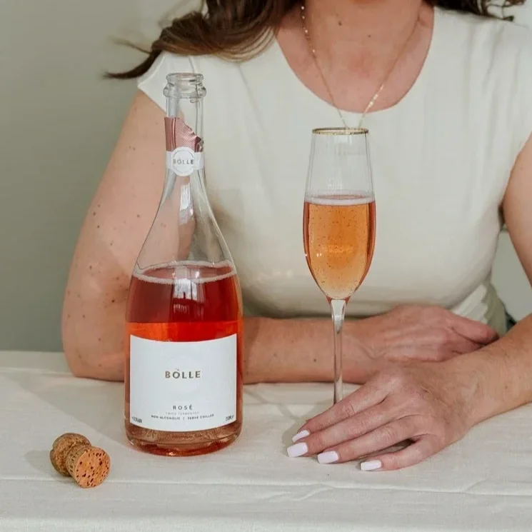 Reviewing the Divine Bolle Non-Alcoholic Sparkling Rose
