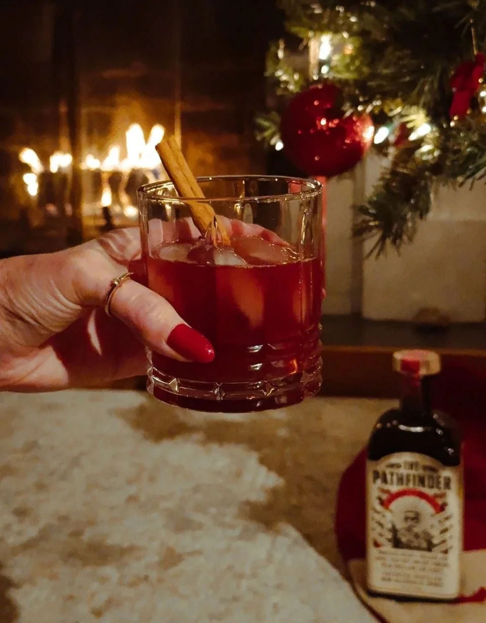 Merry Cherry Old Fashioned Mocktail Merry Cherry Old Fashioned Mocktail