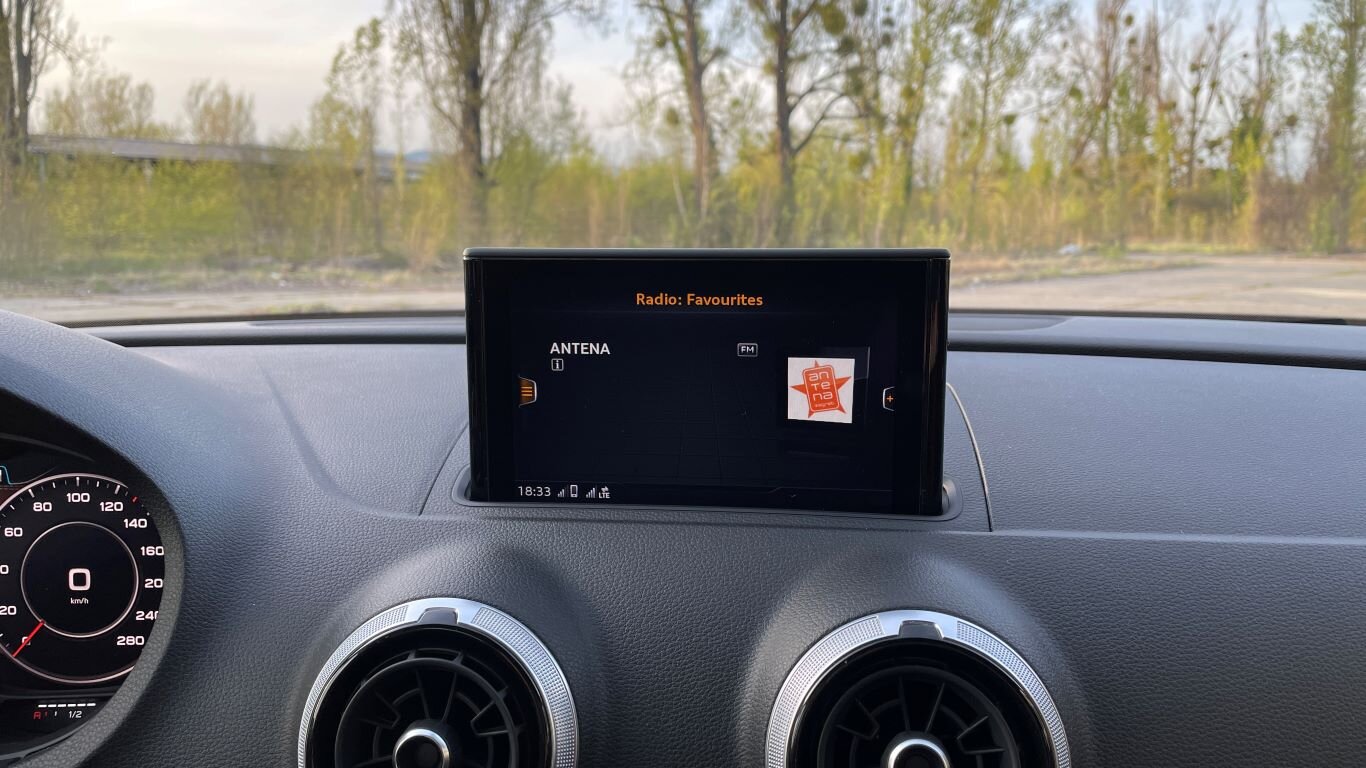 Audi A3 multimedia radio