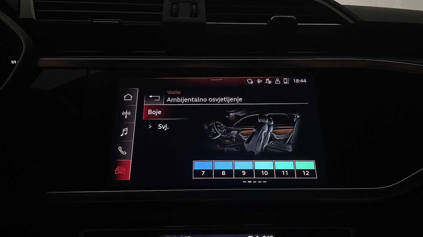 Audi Q3 Sportback ambijentalno osvjetljenje