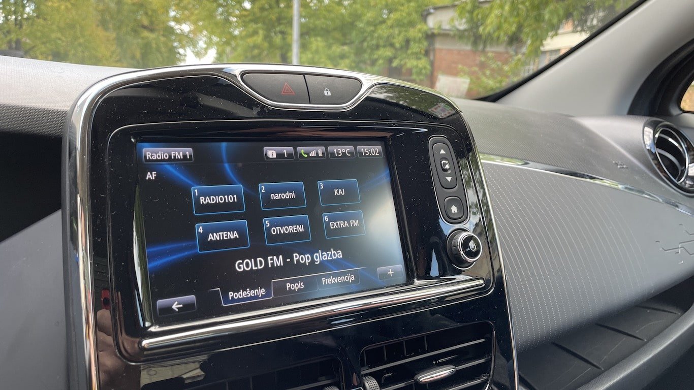 Renault ZOE radio