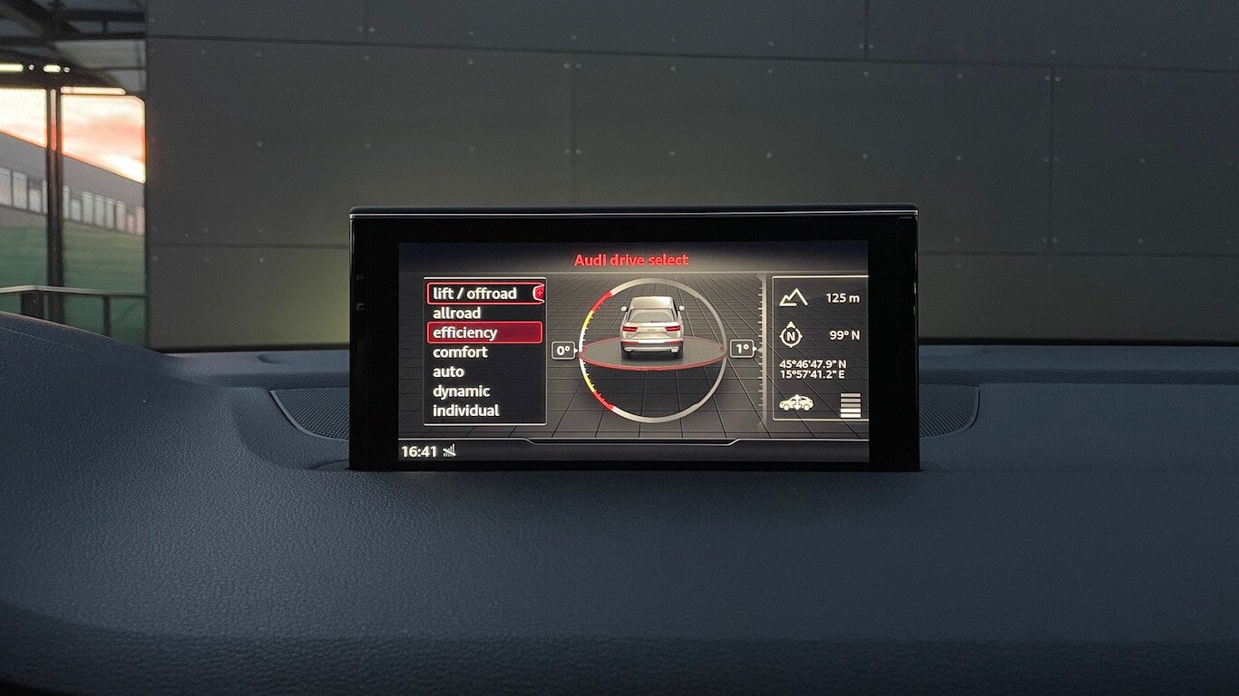 Audi Q7 odabir stila vožnje