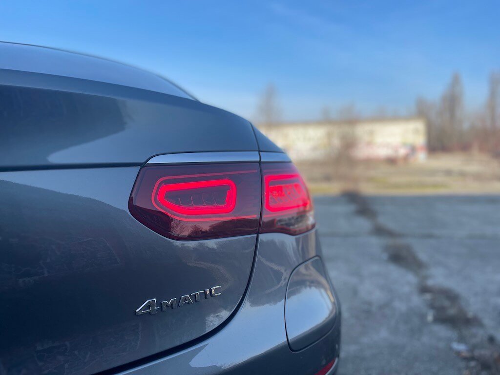 Mercedes-Benz GLC300e zadnje svjetlo