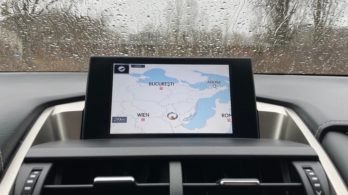 Lexus NX300h navigacija