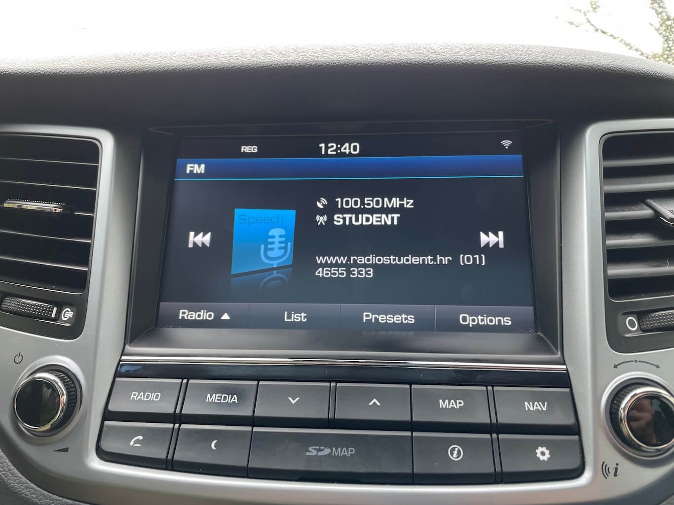 Hyundai Tucson 1.7 CRDi radio