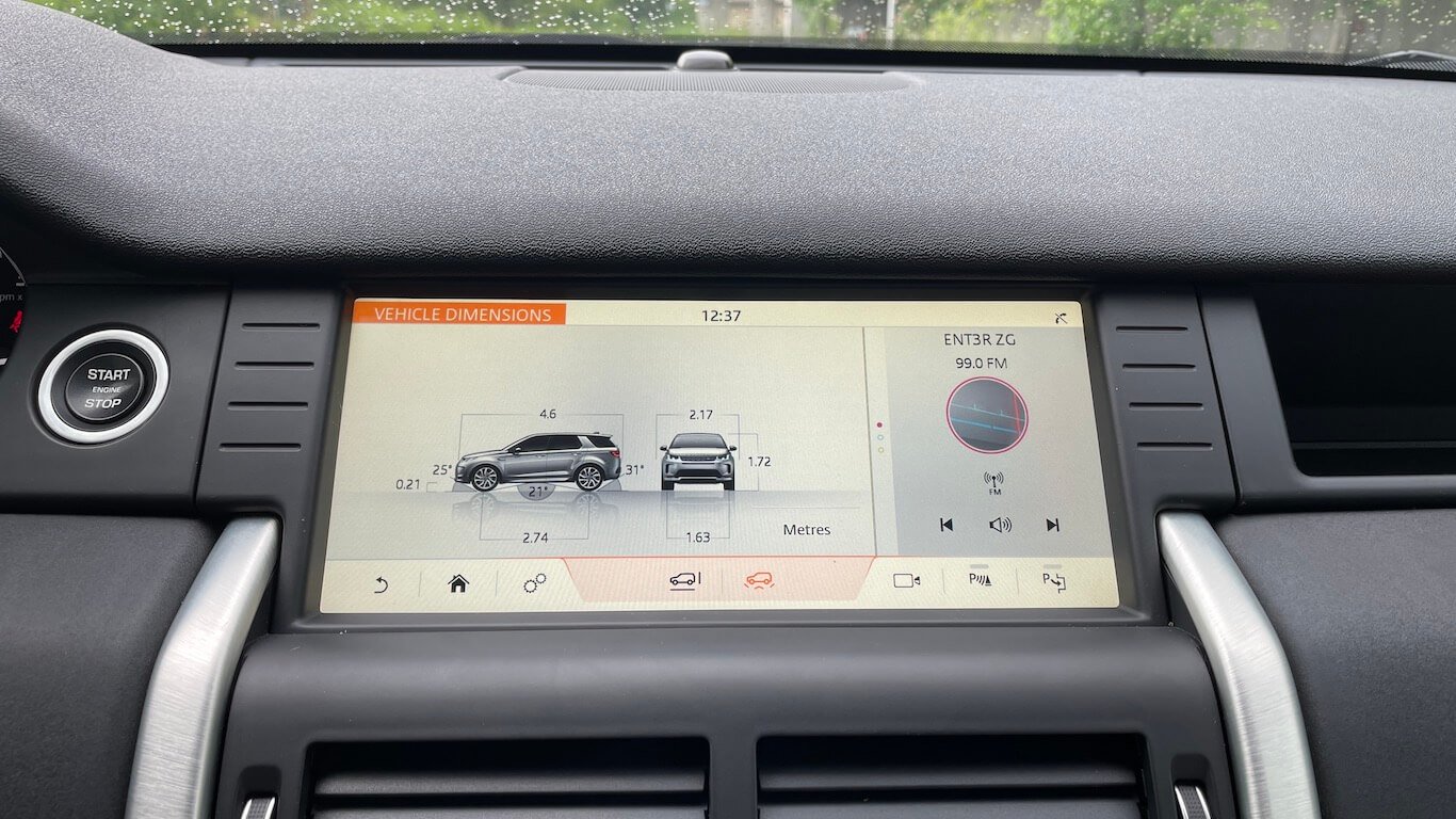 Land Rover Discovery Sport HSE dimenzije