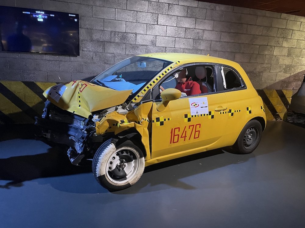 Fiat 500 Crash test