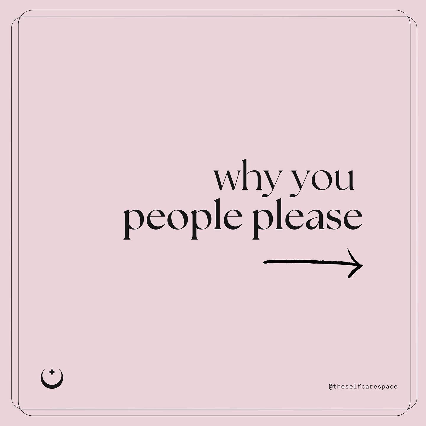 Do you find yourself always trying to make others happy, often at the expense of your own needs and desires? 

You may identify as a people pleaser. But why do you do it? 

Perhaps it&rsquo;s because you want to be liked, or because you feel responsi