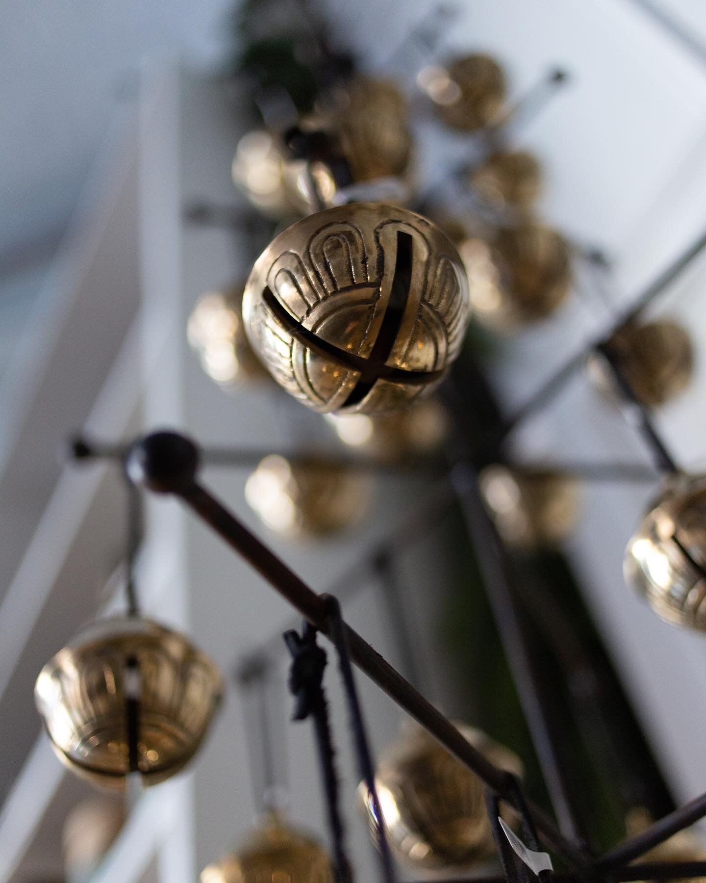 100% authentic brass bells. Sleigh bells, ornaments, front door bells&mdash;these made in America classics will be passed down for generations. #kiblerandkirchpresents #theperfectthing #christmasgifts #christmasdecor #theholidayhome