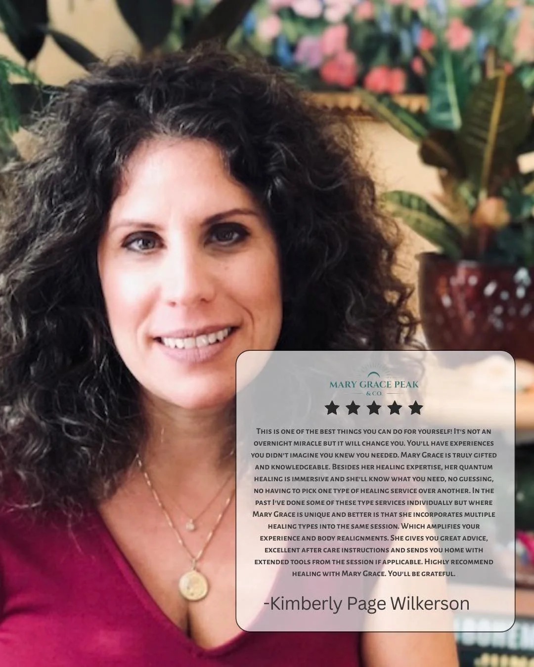 It has been such an honor to be working in my new energy &ldquo;Oasis&rdquo;! I want to thank everyone who has booked a session with me so far! 🙏🏻

I was so excited to get this new review:

&ldquo;This is one of the best things you can do for yours