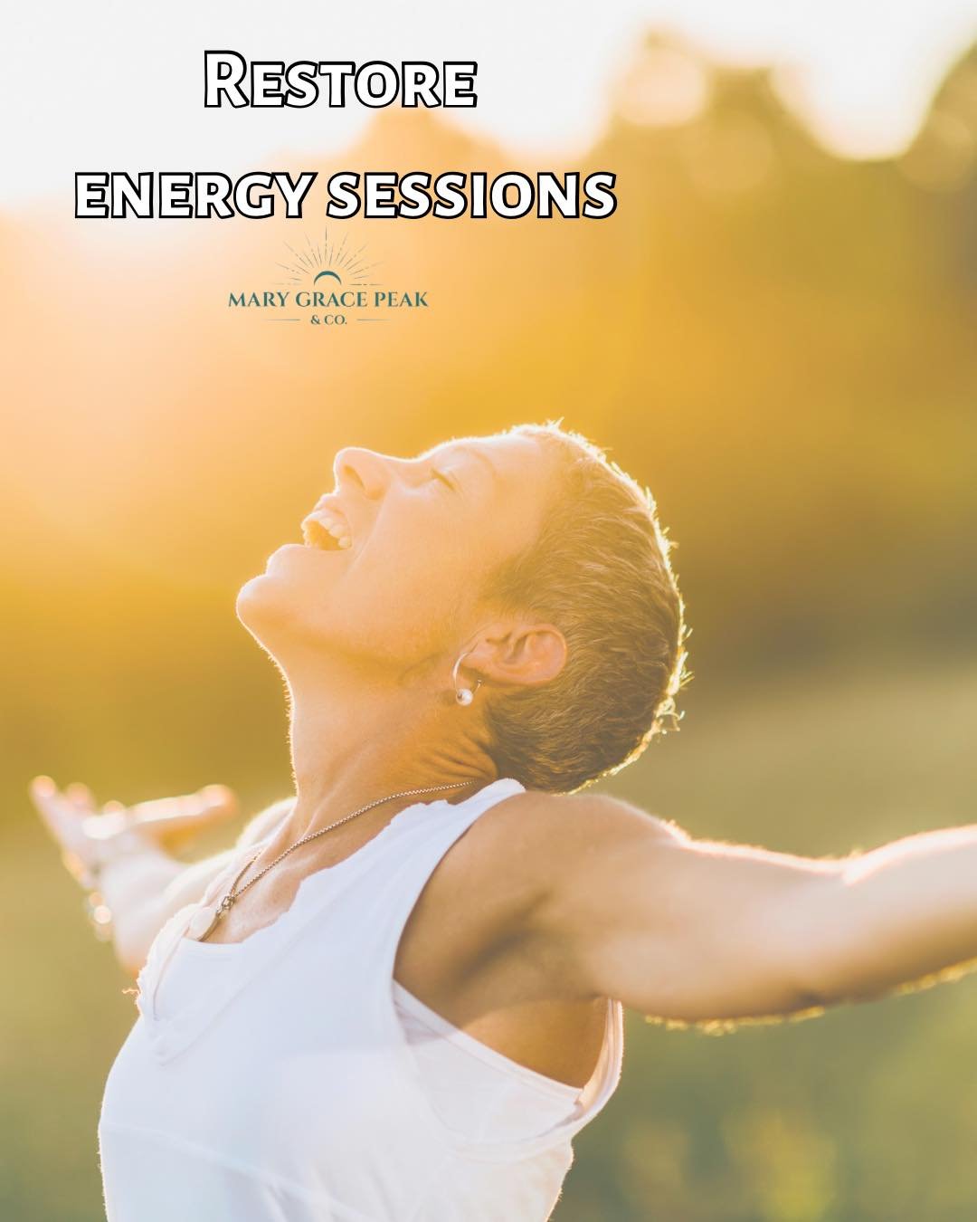 Join me for a &ldquo;Restore Session&rdquo; this week! 🎉

These sessions are designed to rebalance the body&rsquo;s energy, reduce stress, and alleviate fatigue

When you come for a session, you&rsquo;re not just booking a single service.  You&rsquo