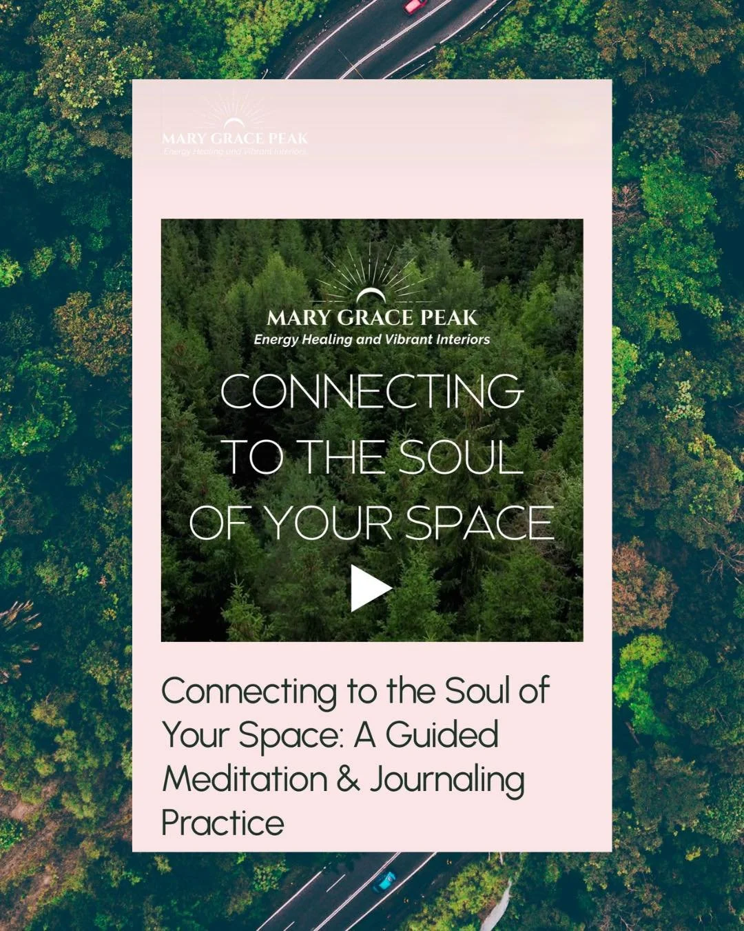 Check out the new Meditation I just dropped in our High Vibe Shop!! 🎉

Your space has a voice. This video helps you hear it.

In this gentle, self-contained practice, you'll be guided through a reflective meditation and journaling exercise designed 