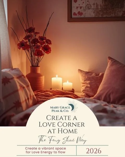 Create a Love Corner in your home and let the love energy flow! 🩷

If you&rsquo;d like to receive a copy of our Romance Guide and learn how to create your own Love Corner, comment LOVE and I will DM the guide over! 👇🏻

#marygracepeakandcompany #he