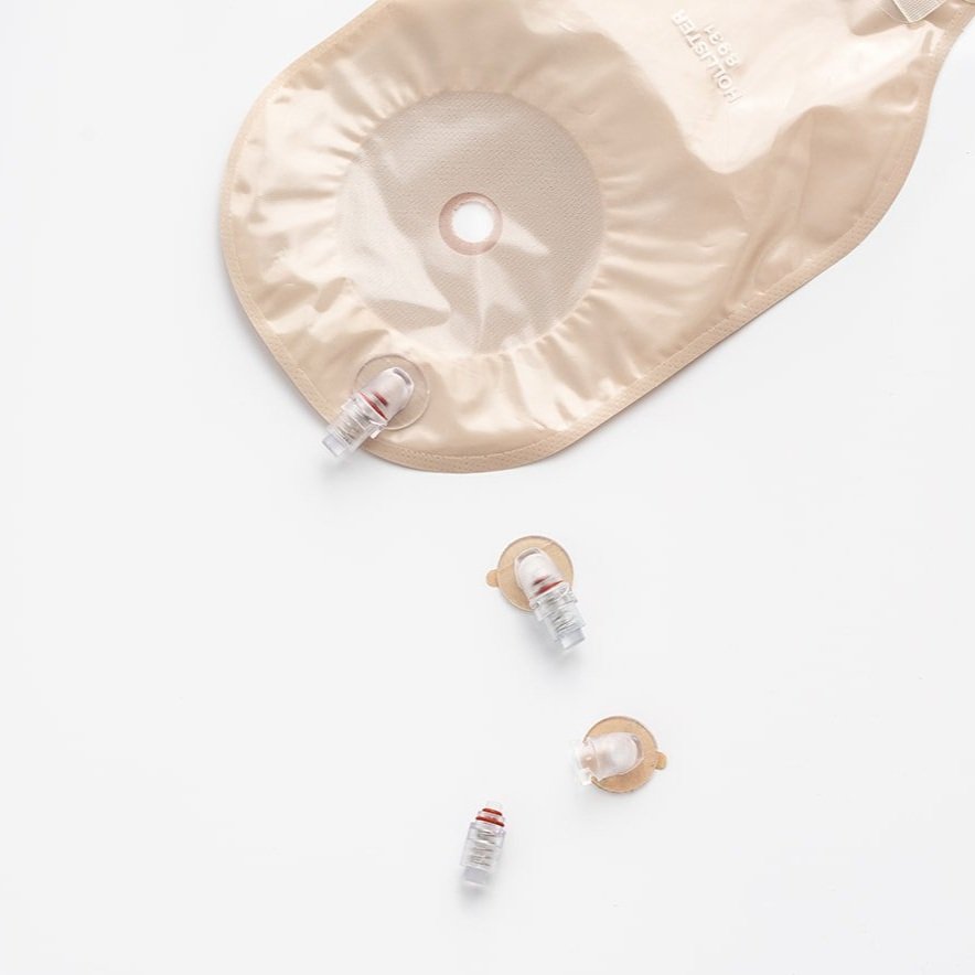 Ostoh Valve System attached to bag with extra units on display (Copy)