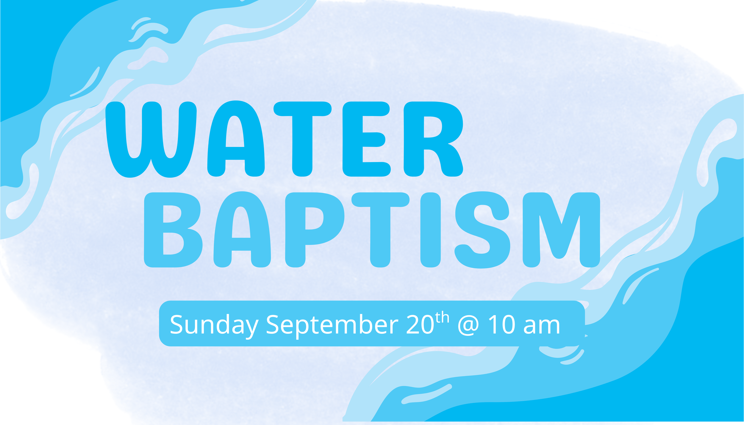 Baptism Sunday