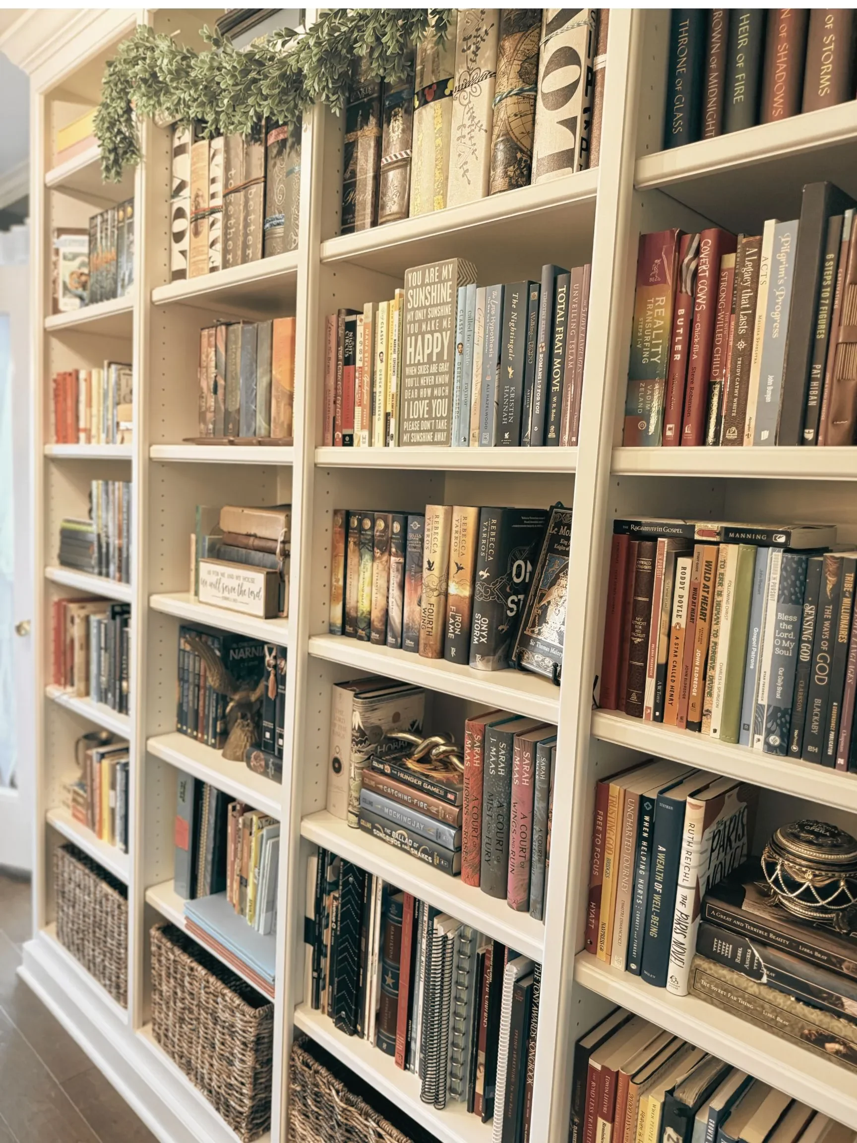 Built-In Bookcases and Desks