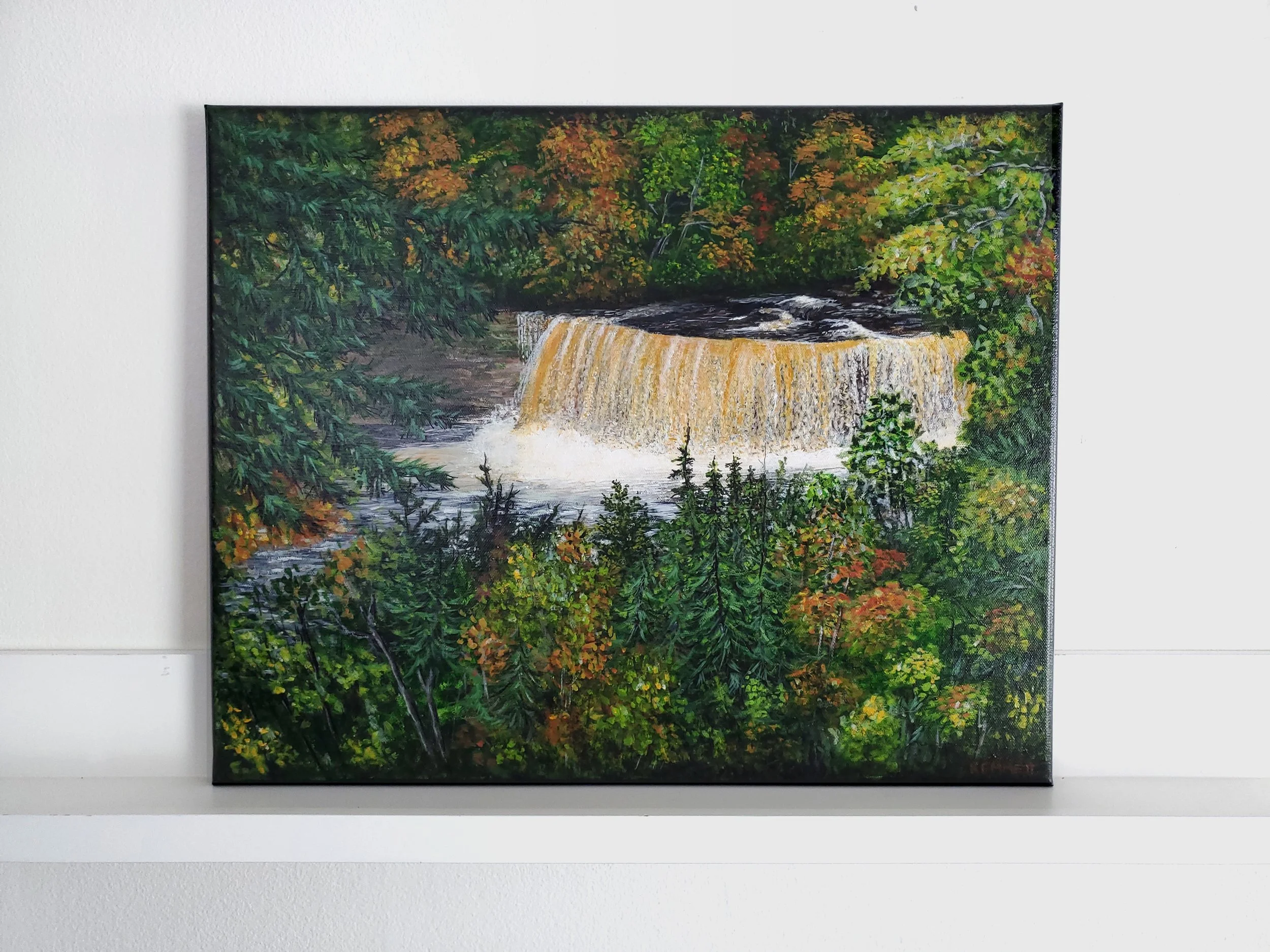 Rootbeer Falls - 16"x20"