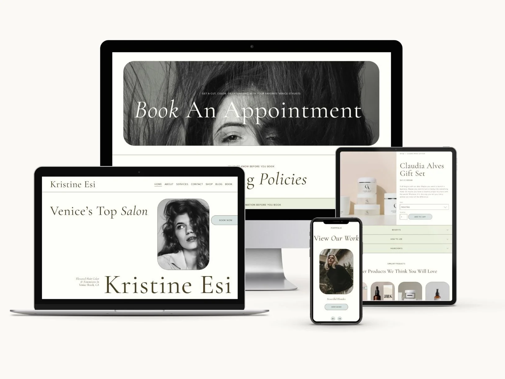 Case Study Squarespace Template Development HJM Studio