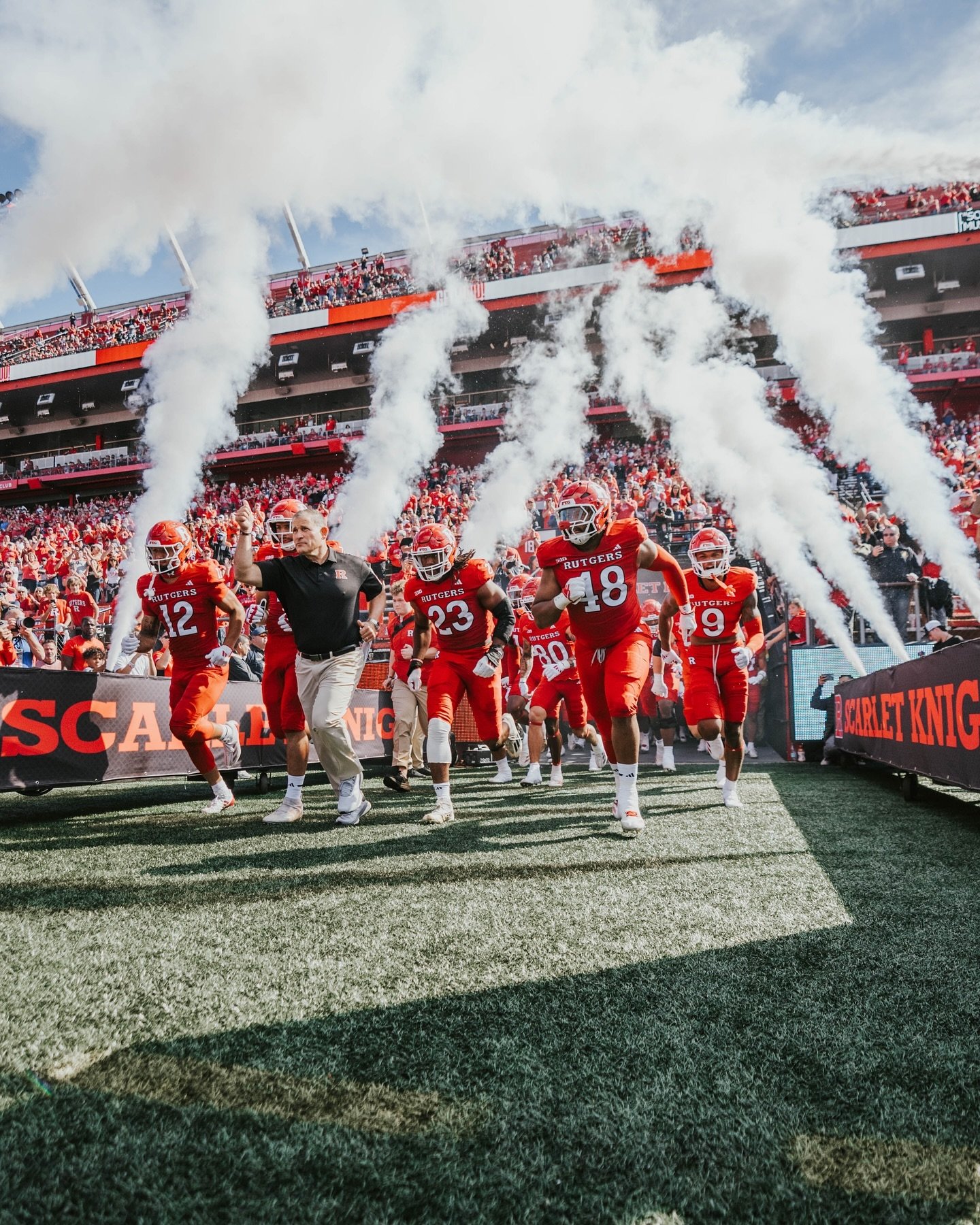 Shot the other football today for the first time 🏈 
Wisconsin @ Rutgers