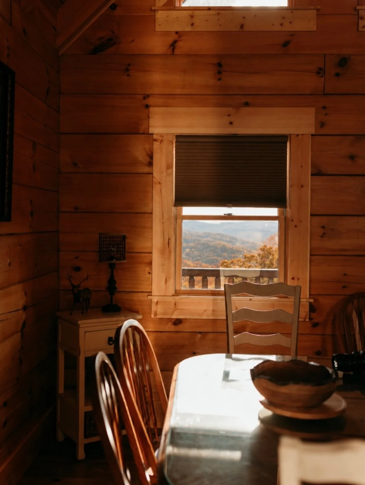 Pour another cup of coffee, soak in the fall colors, and stay a little longer.