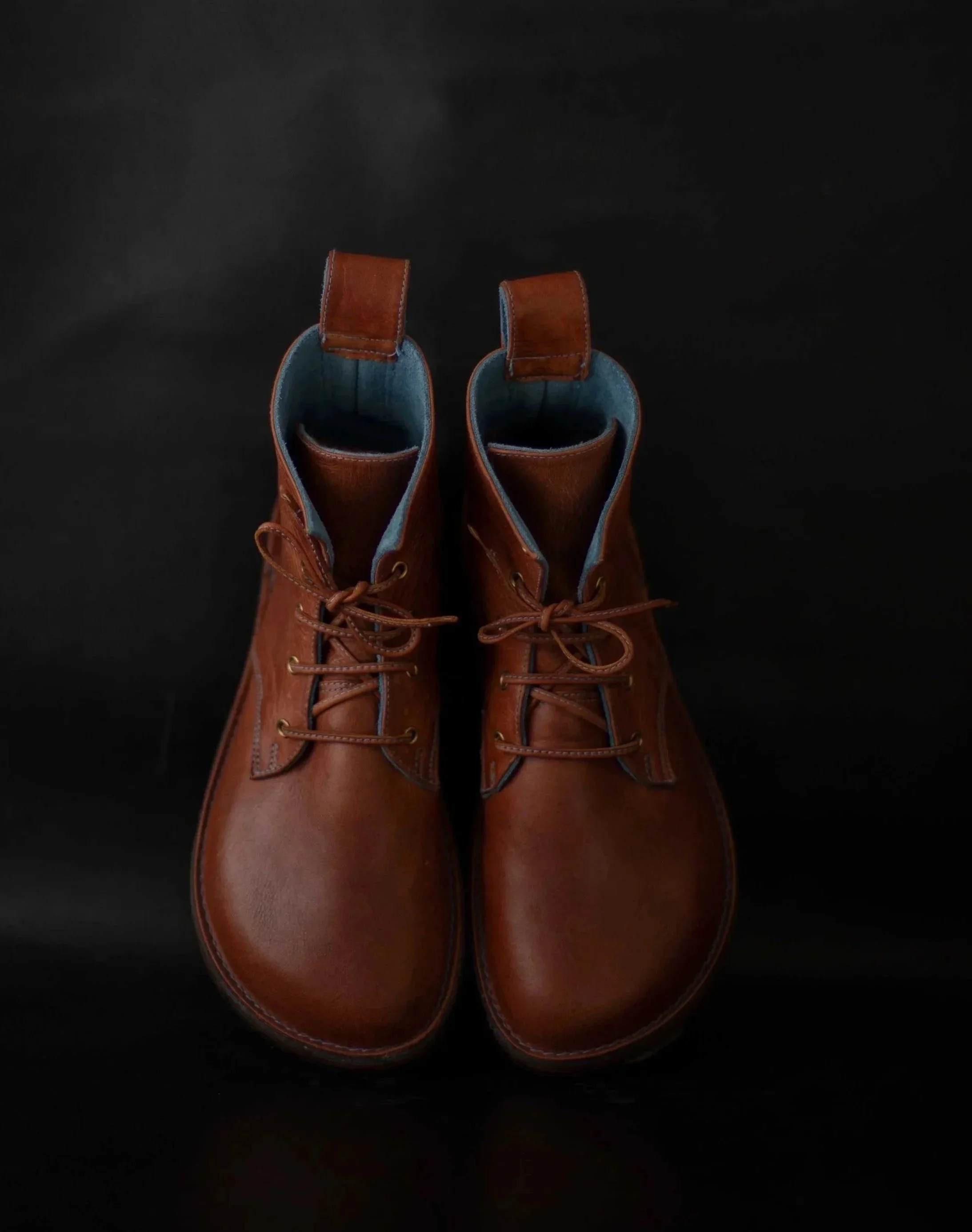 Tobacco Ankle Boots - Size 8 Wide