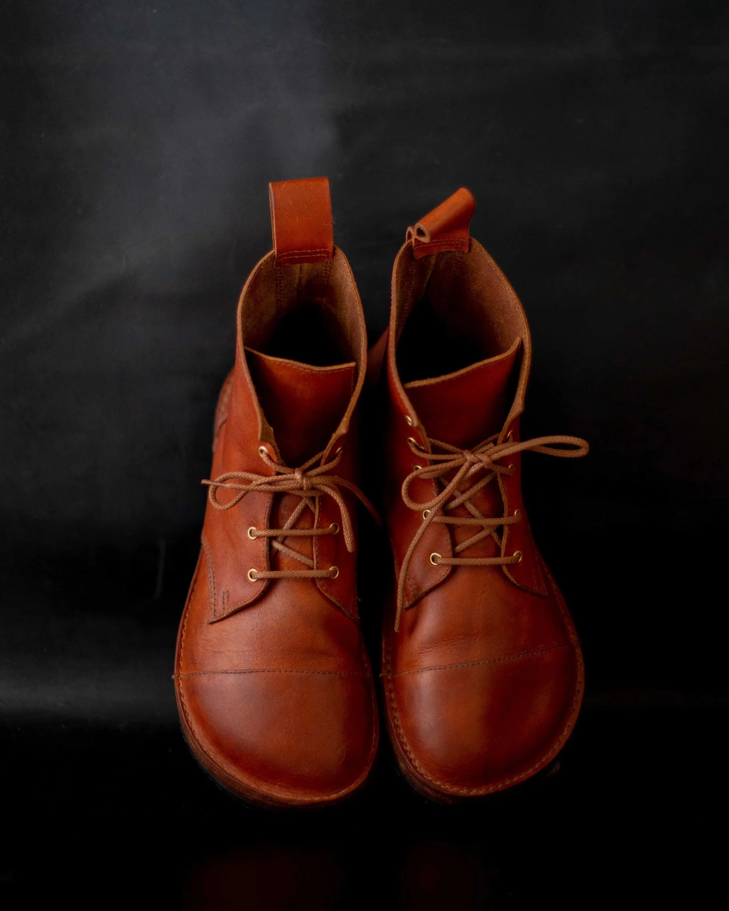 Tan Ankle Boots - Size 12 Wide