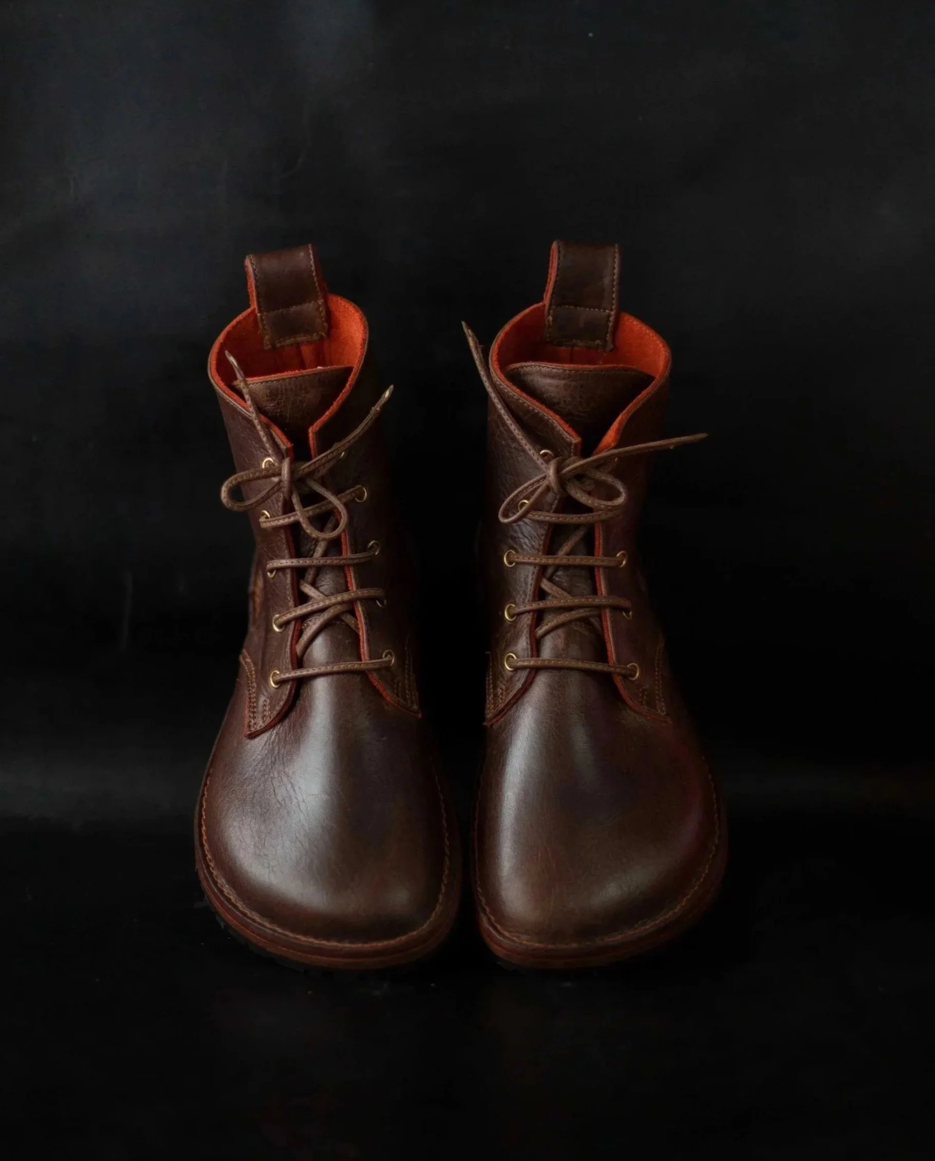 Chestnut Ankle Boots - Size 7 Wide