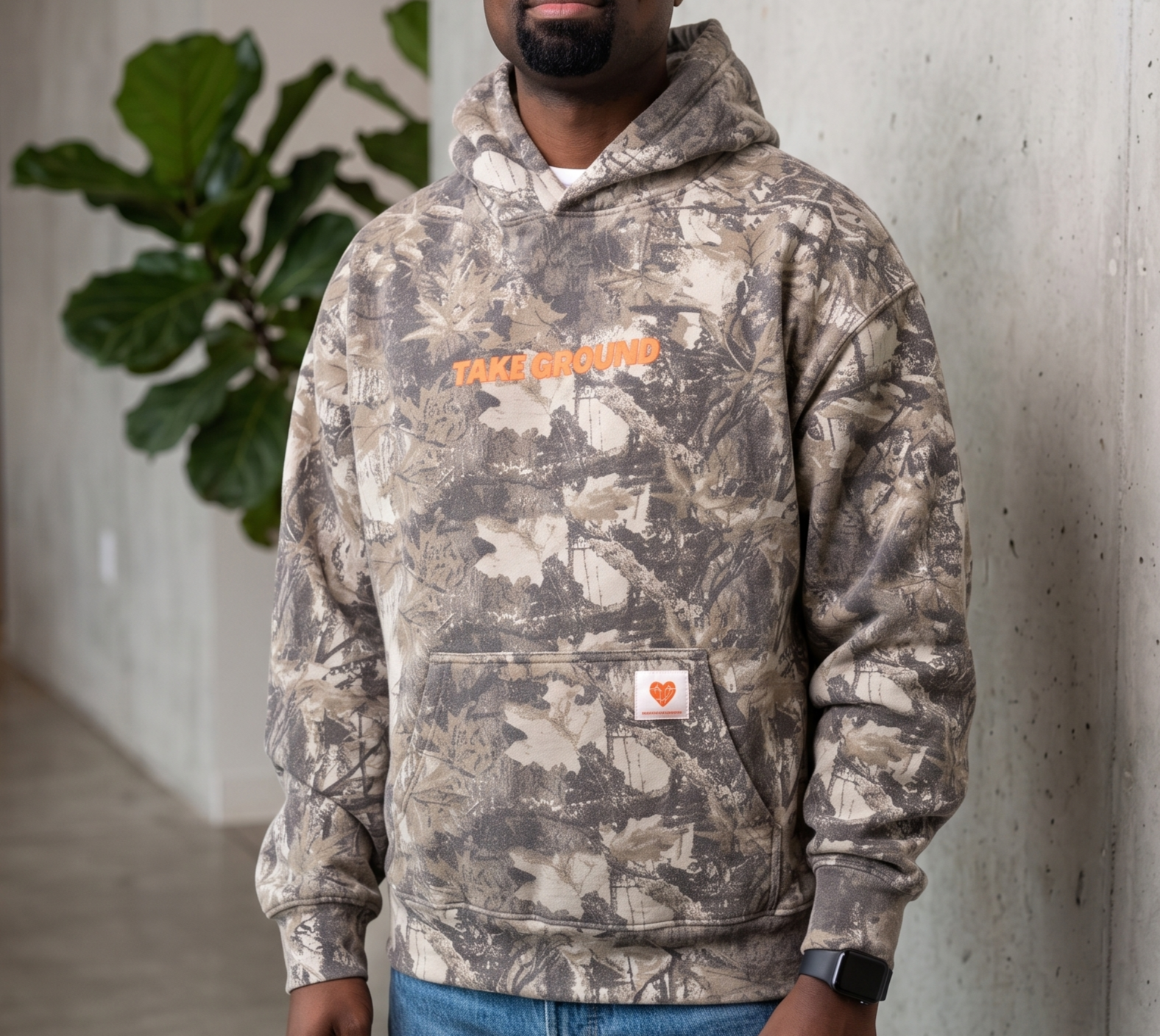 Camo Take Ground Hoodie