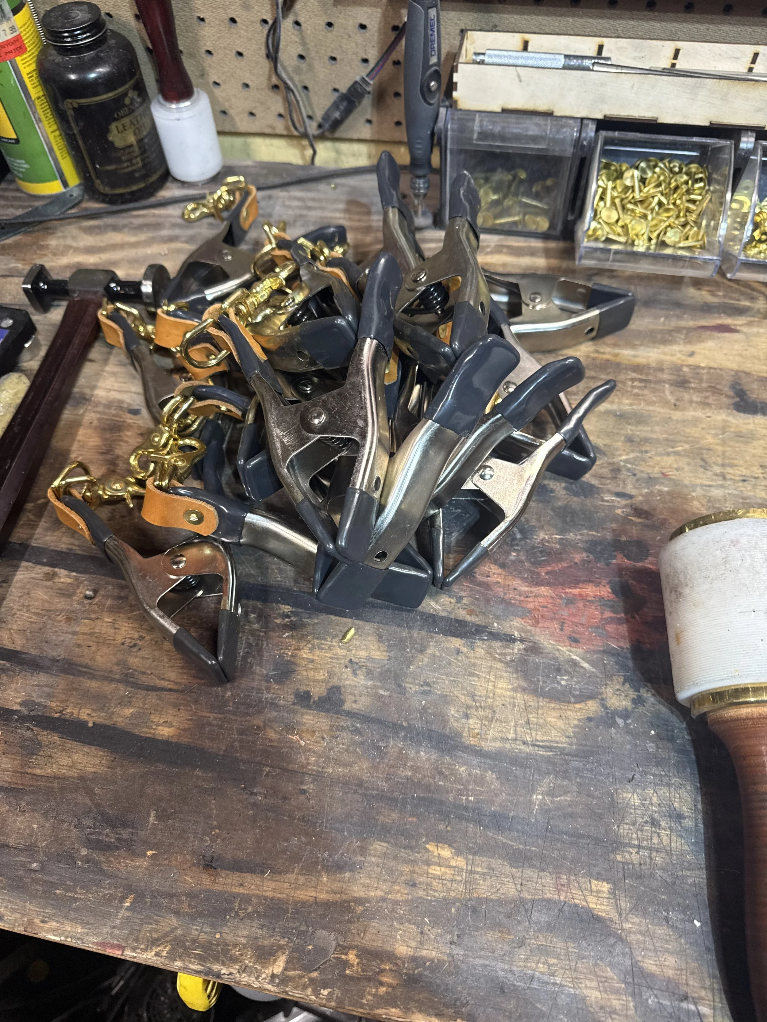 Spring Clamp Glove Keeper