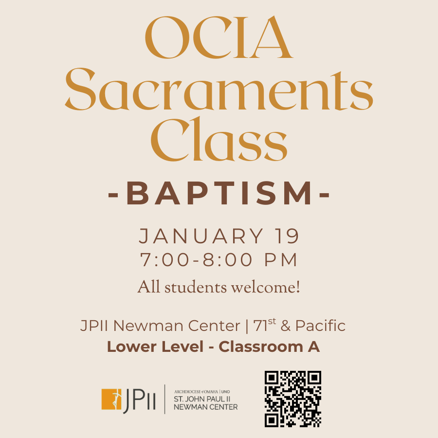 OCIA Class: Baptism