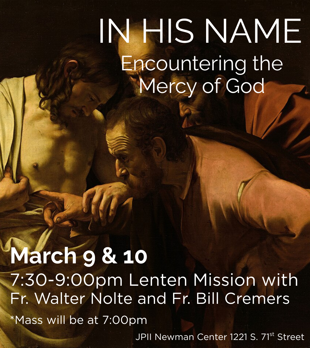 In His Name - Lenten Mission