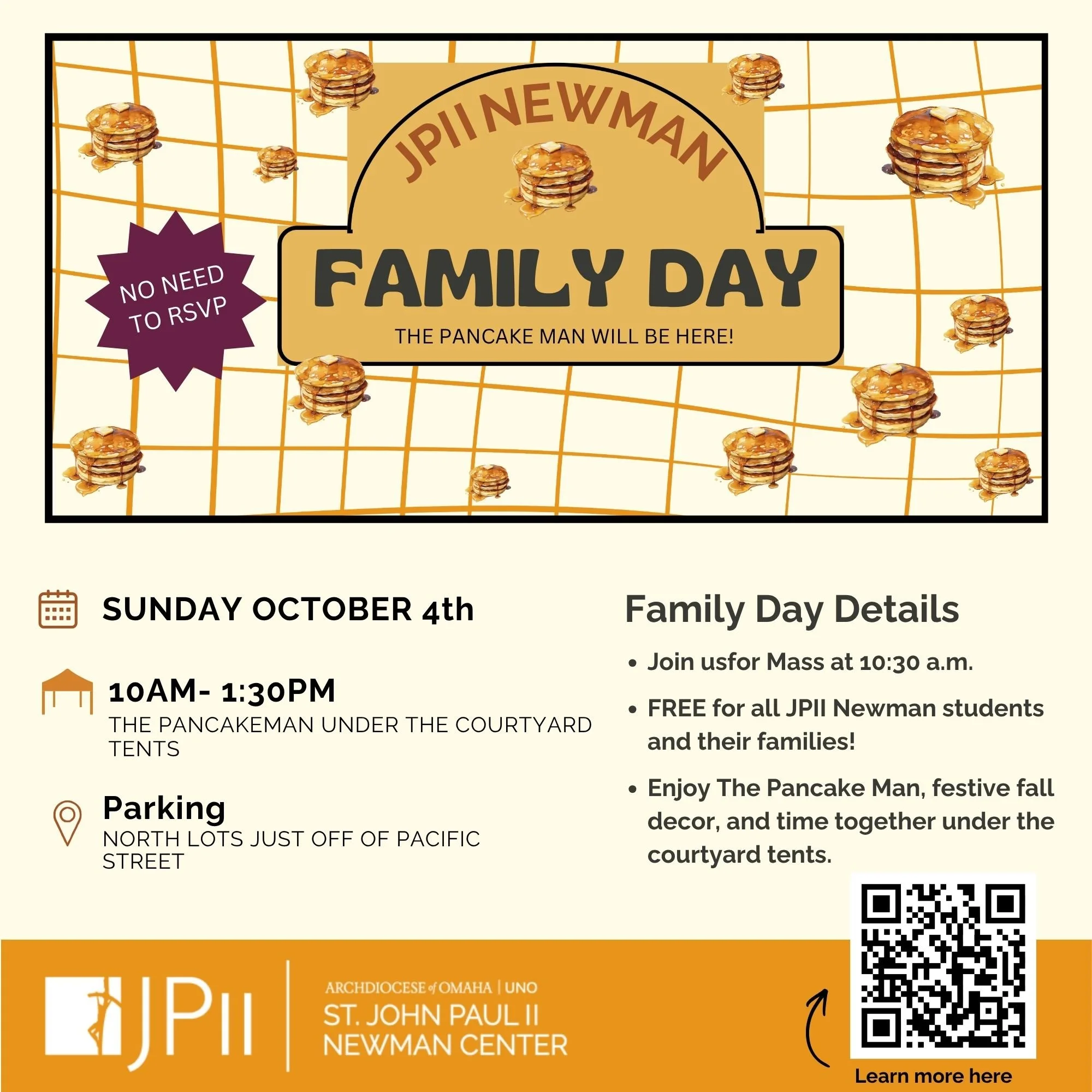 Family Day with the Pancake Man!
